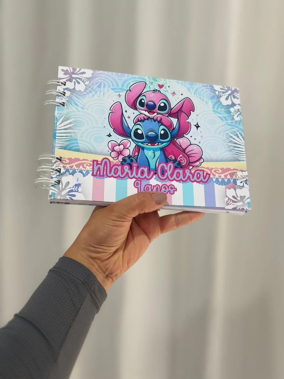 📖 Caderno de Mensagens Personalizado