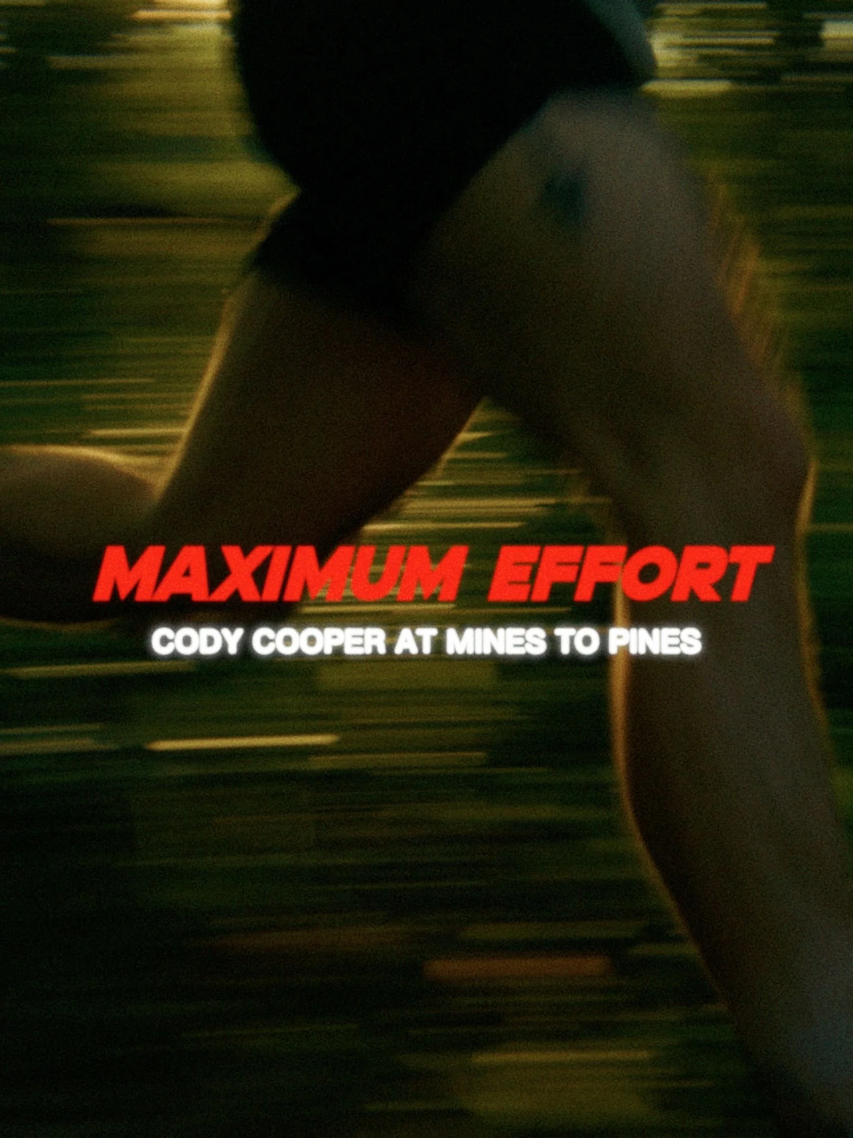 Maximum Effort