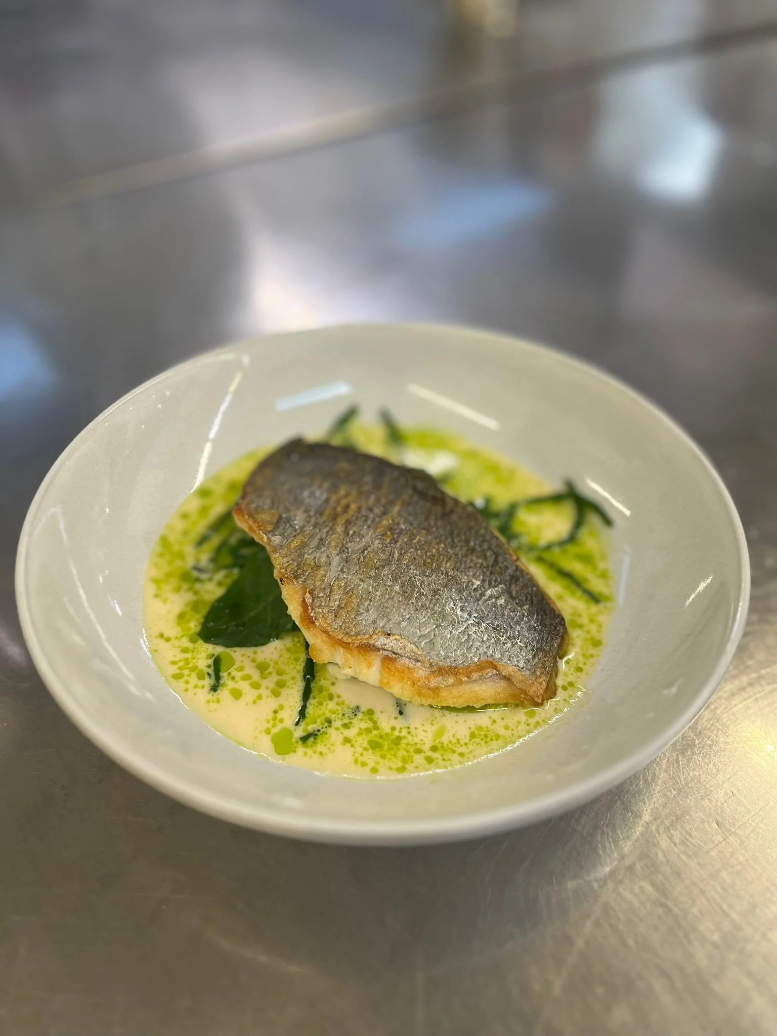 Sea bream with clams, samphire and dill split sauce.jpeg