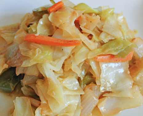 Steamed Cabbage