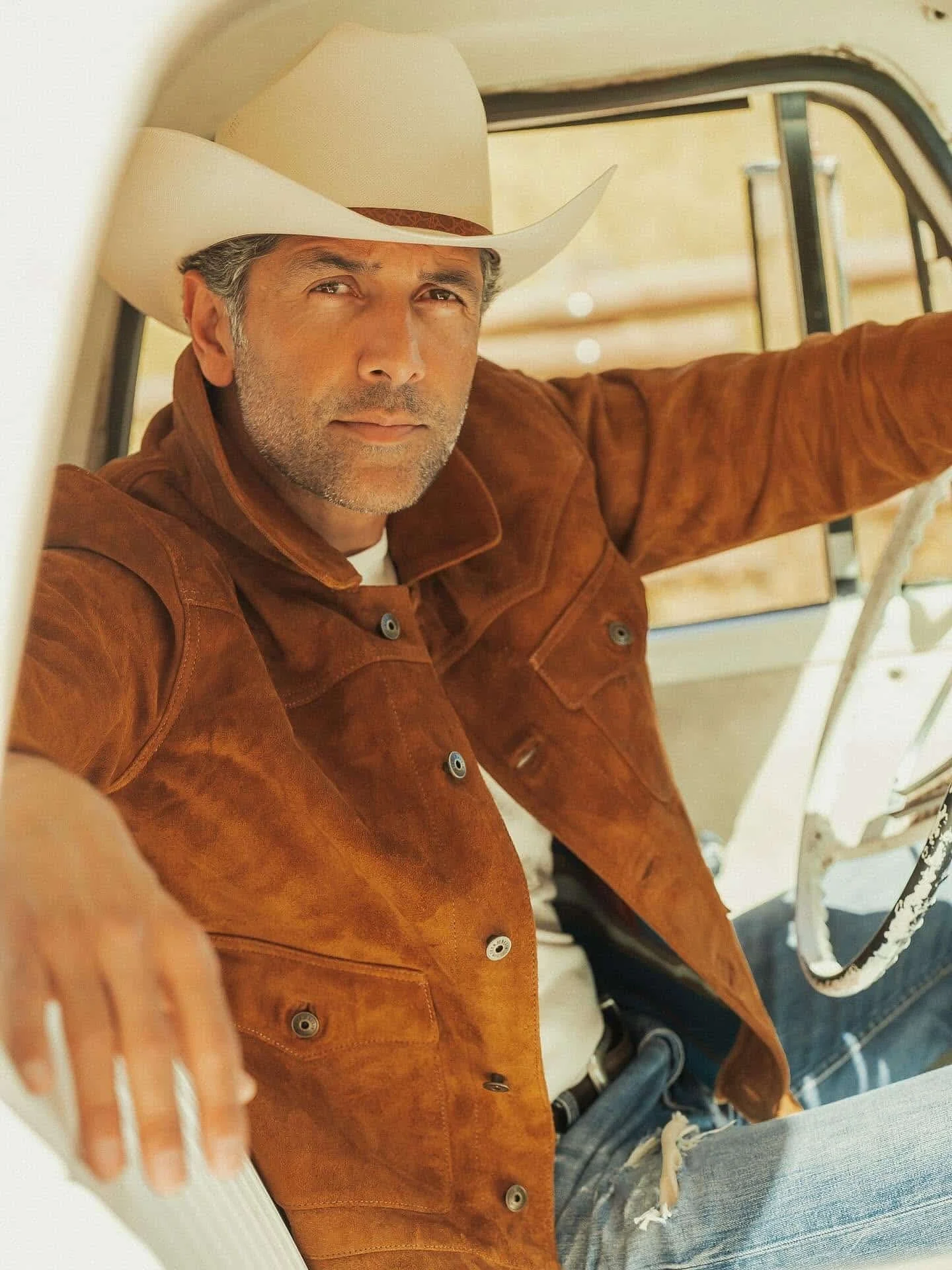 Iron and Resin buffalo suede jacket