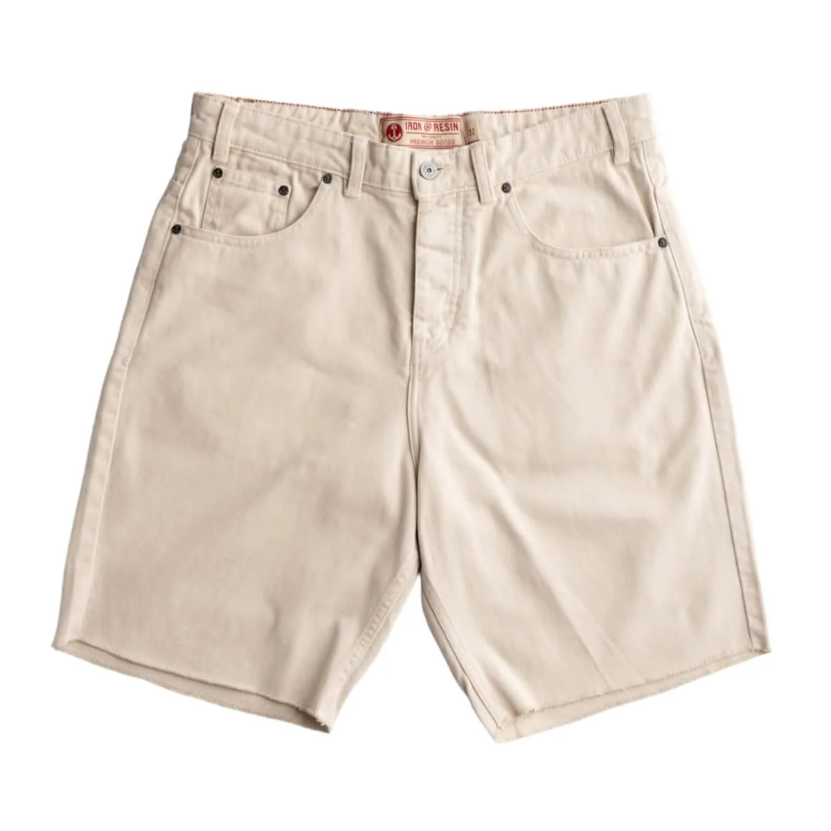Iron and Resin Hector Bull Denim Shorts Natural