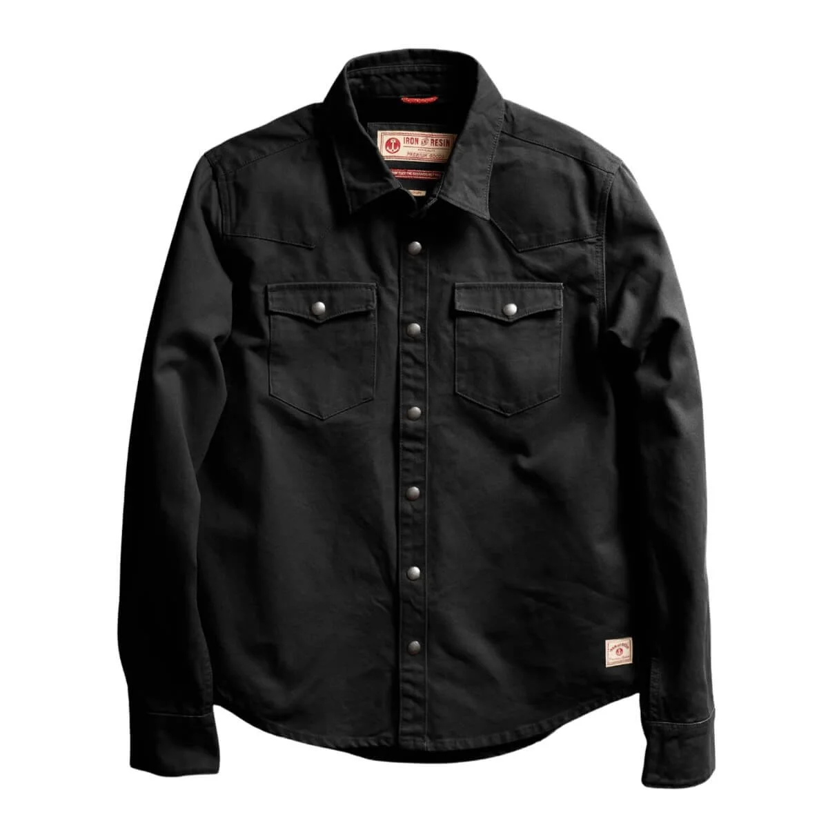 Iron and Resin Fenceline Shirt Black