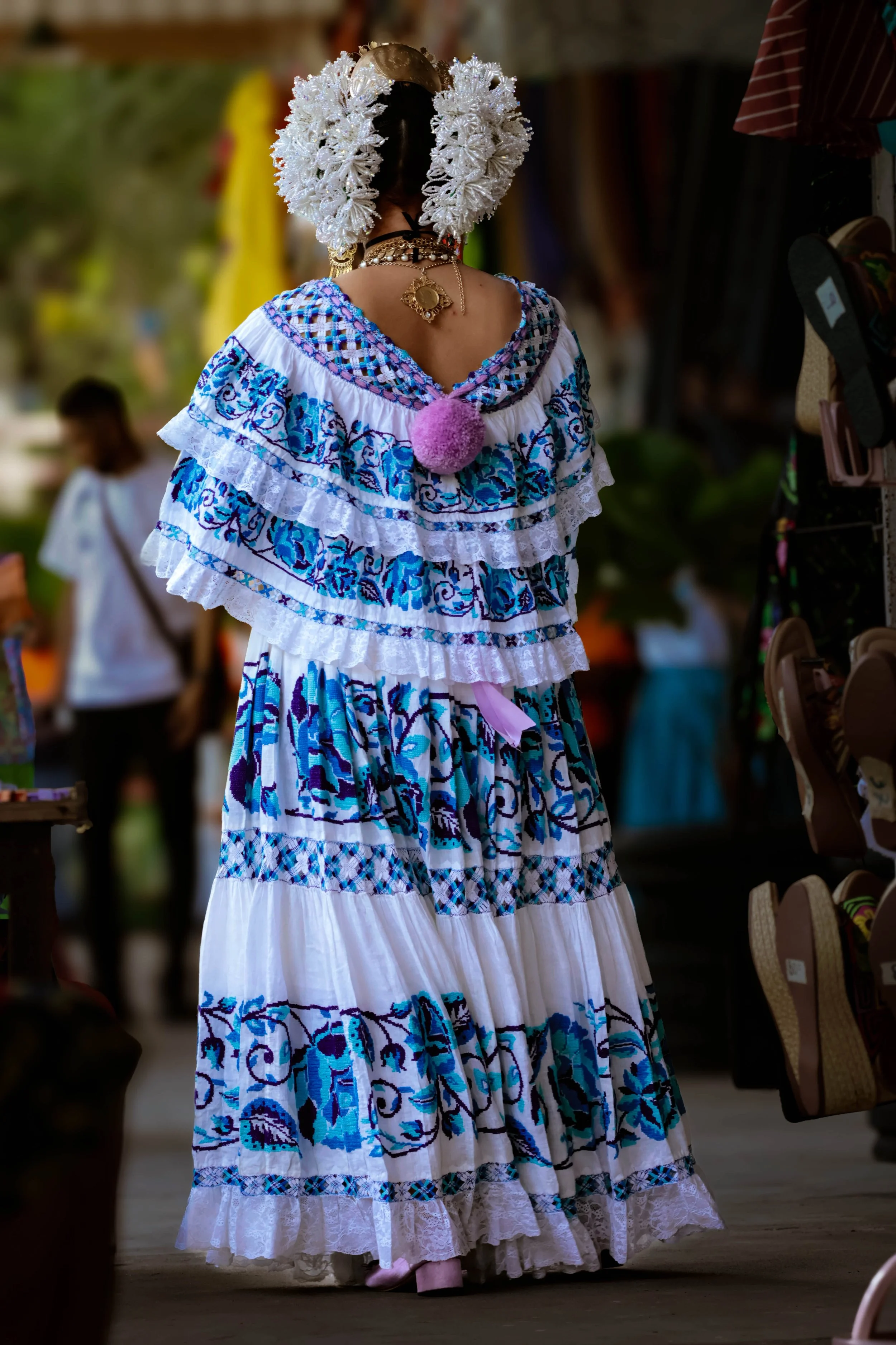 Pollera Panama National dress