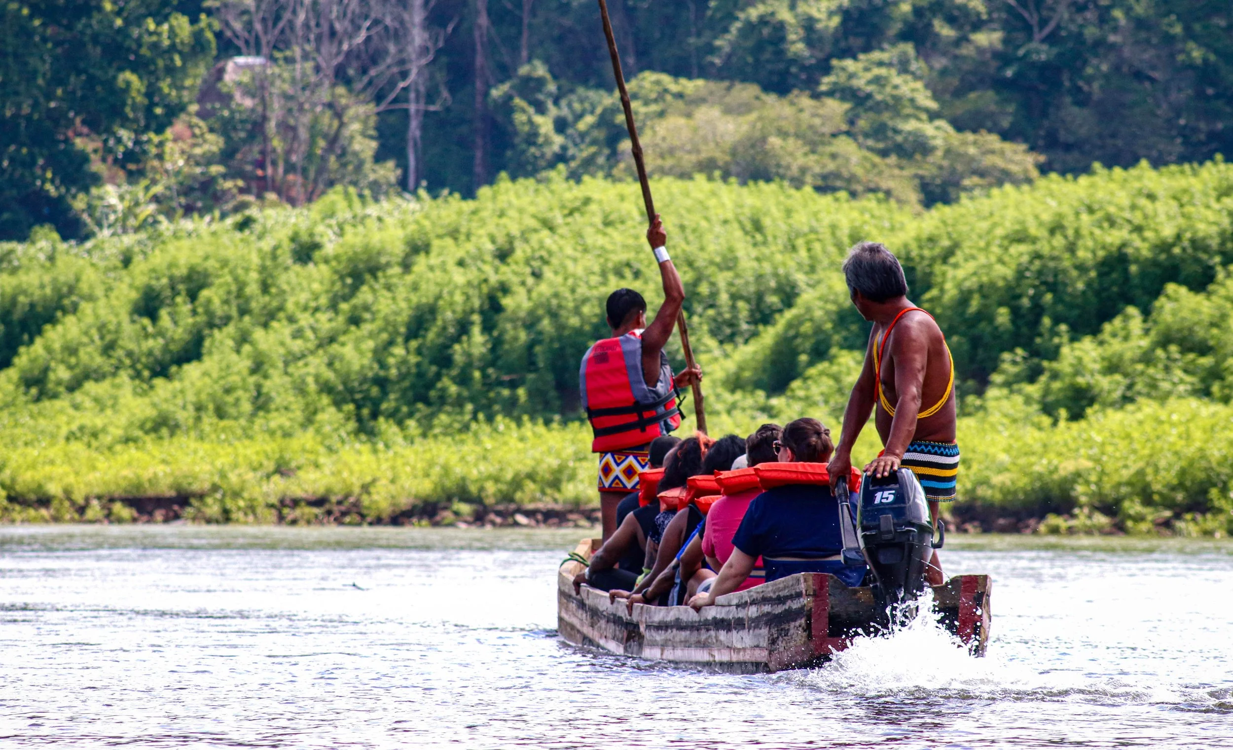 Chagres river, Embera tour