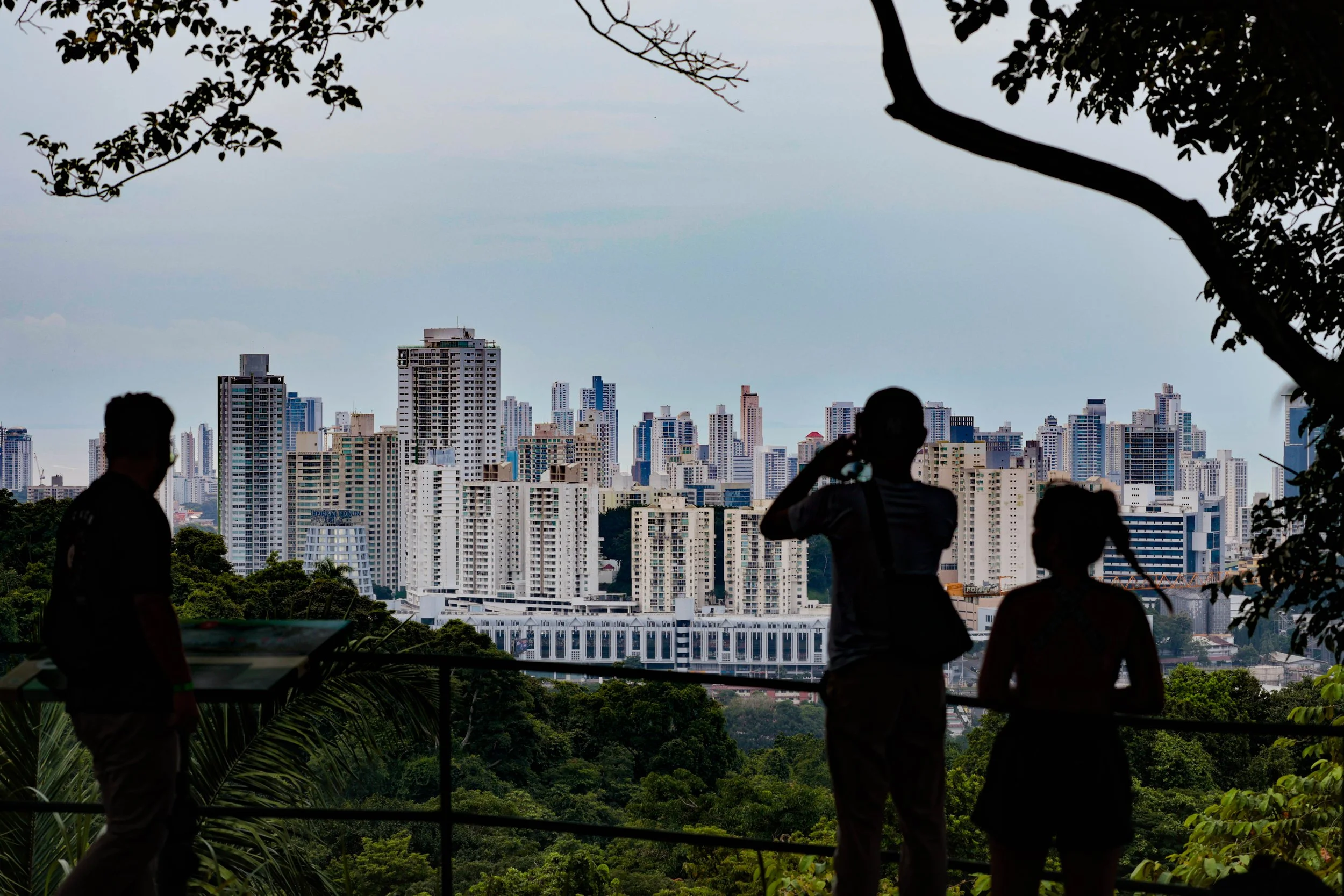 View of Panama City from Parque Metropolitano