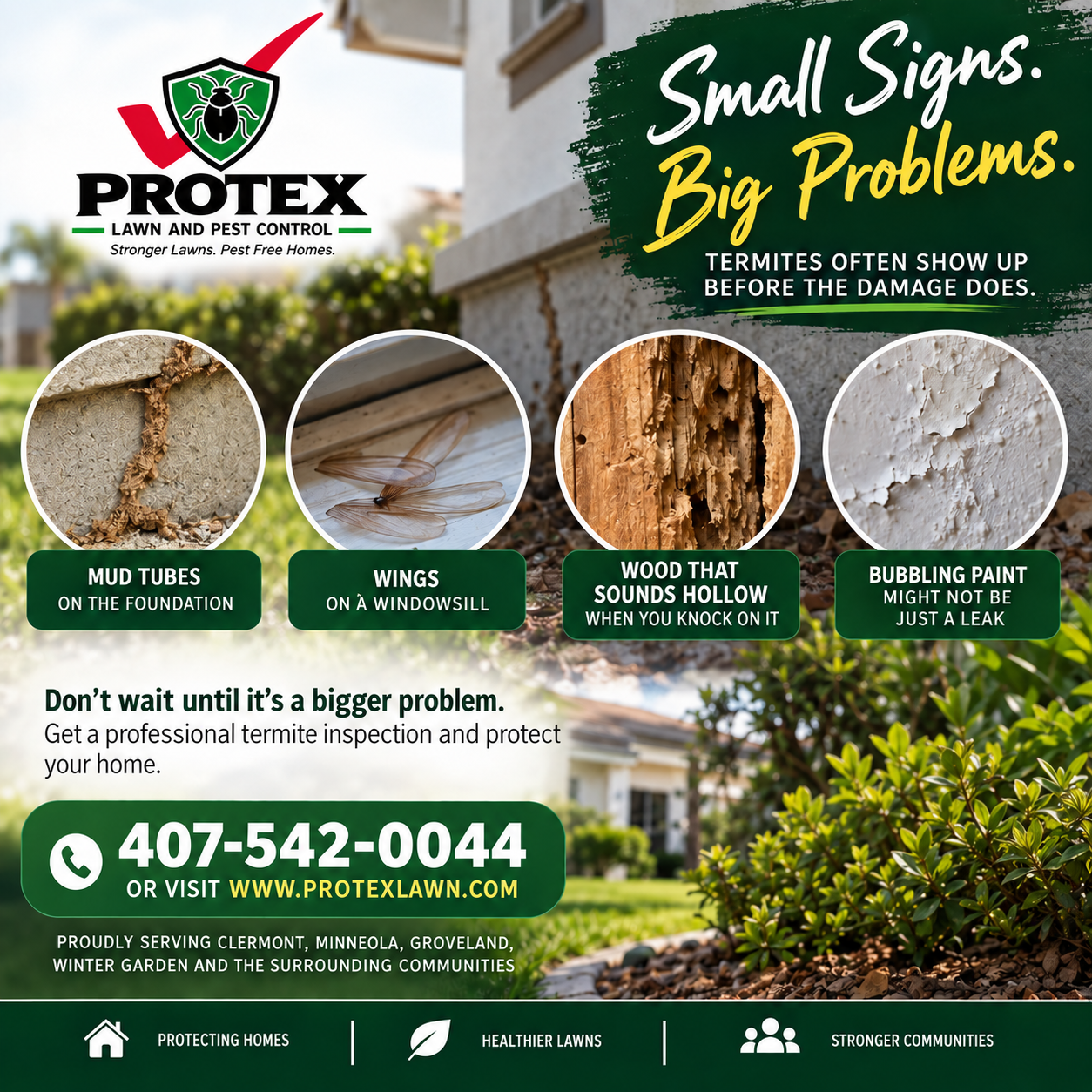 Termite Control Clermont FL: Warning Signs You Should Never Ignore