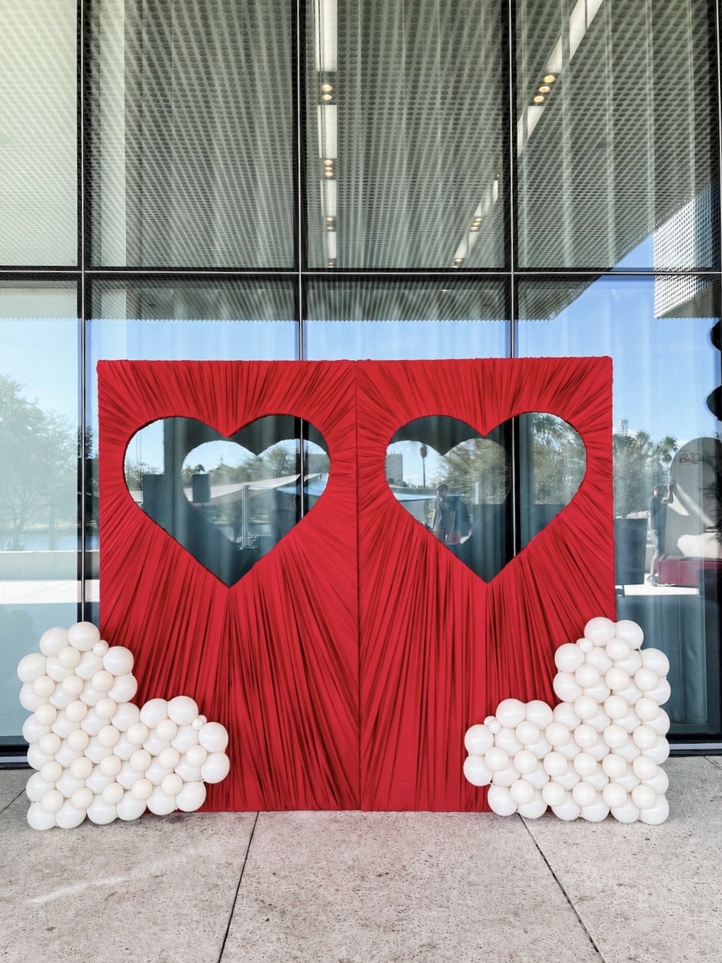 Custom Draped Backdrop