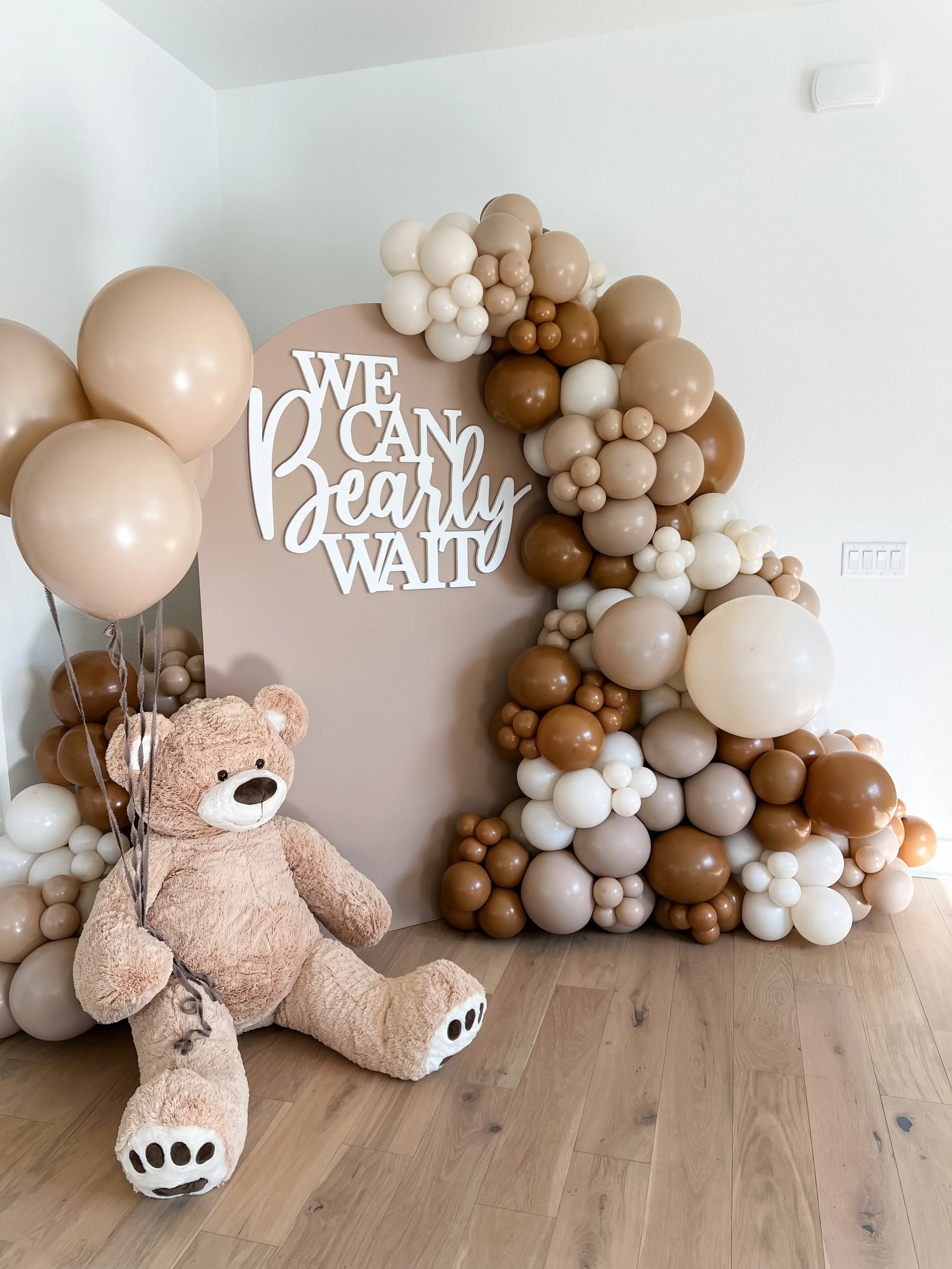 Baby Shower Balloon Backdrop Tampa