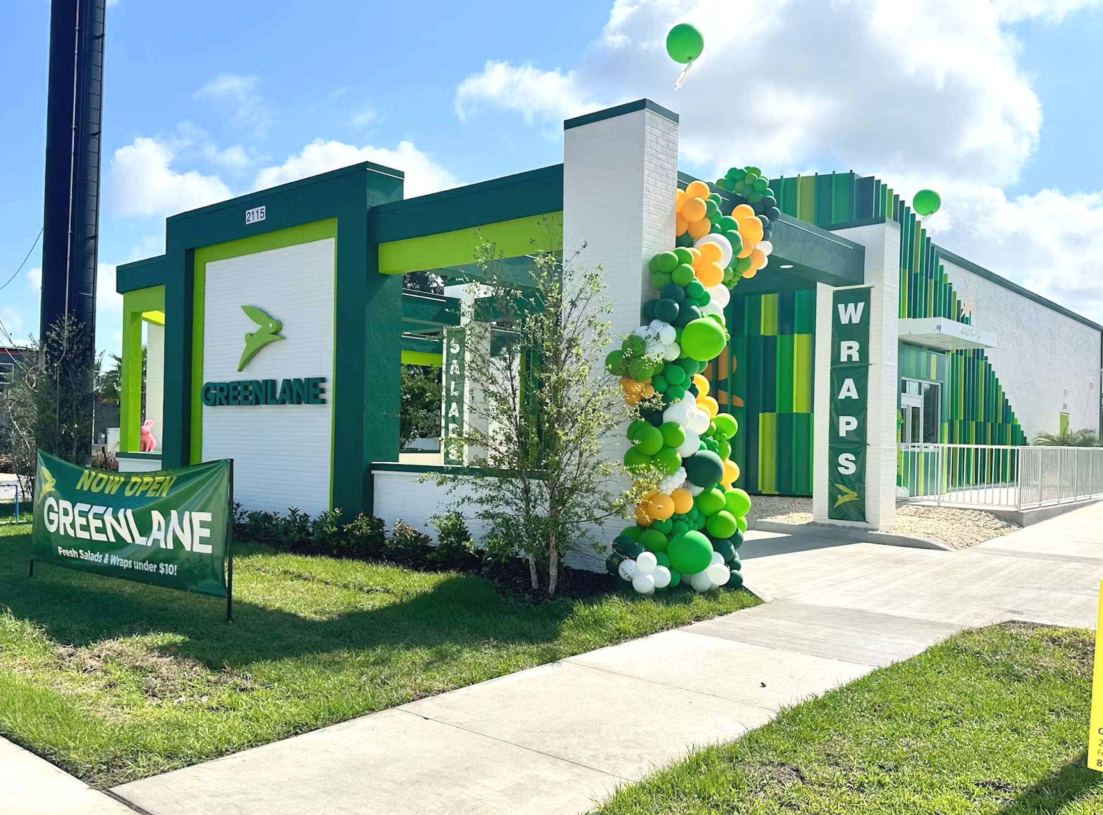 Tampa Grand Opening Balloons