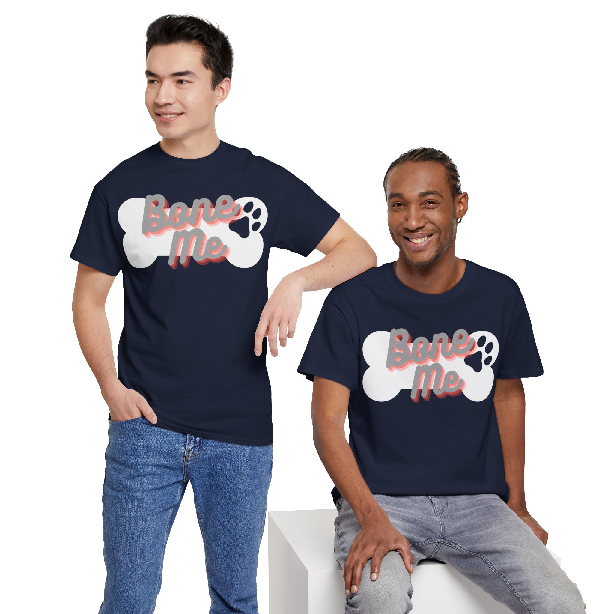 Bone Me Tee – Funny Dog Bone Graphic T-Shirt