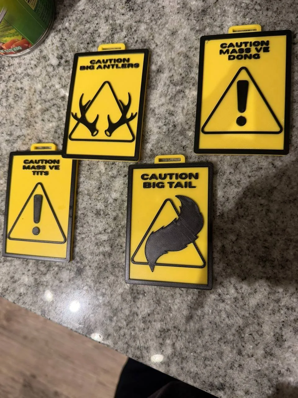 Caution Badges