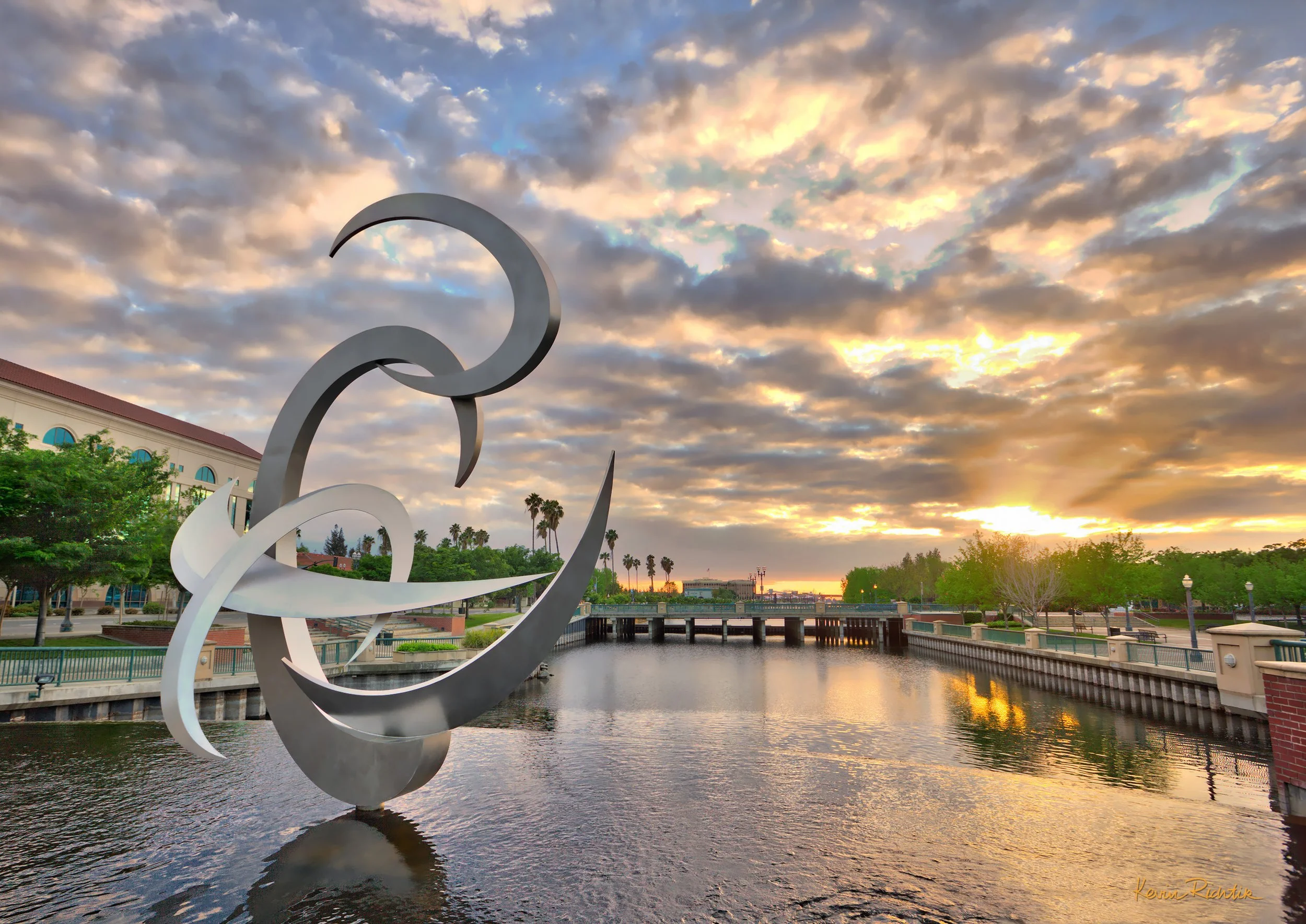 Downtown Sculpture at Sunset.jpg