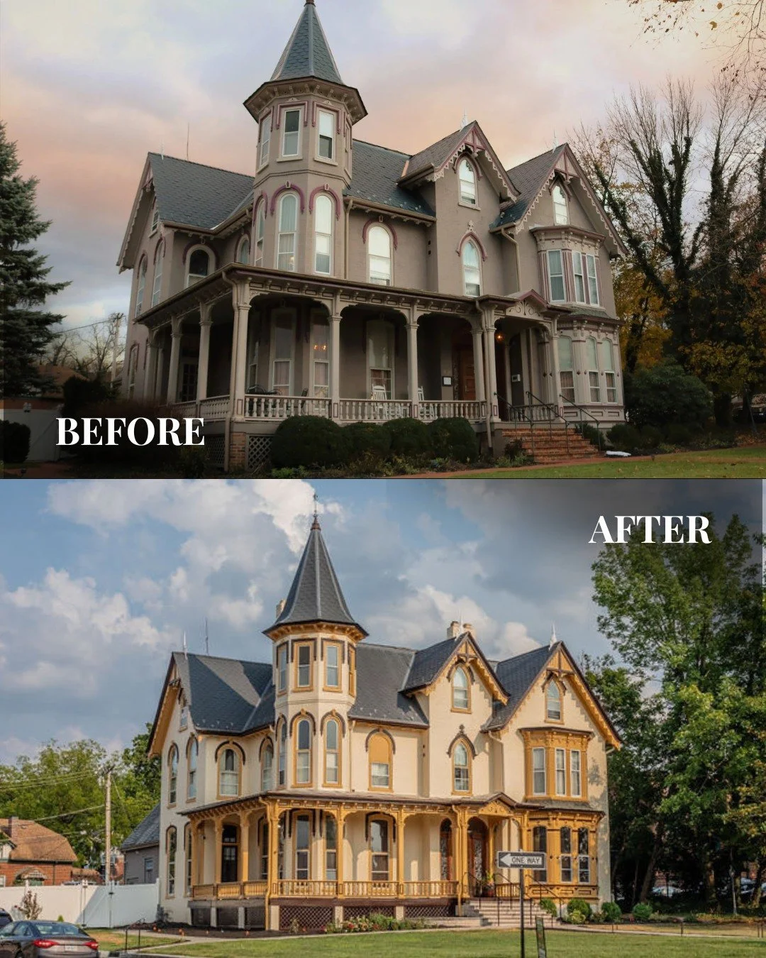 The Joshua Wilton House has been a pinnacle part of downtown Harrisonburg for over a century (since 1888, hence the new name 😉). Swipe through to see what it looked like going into renovations and what a few months of work turned it into. We knew go