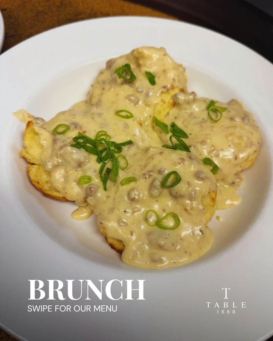 Our Brunch Menu is finally here! (We know, we know; we've been just as excited as you!) 🍳

Swipe through to see what's for Brunch at Table 1888 and plan your visit! Brunch begins October 10th!