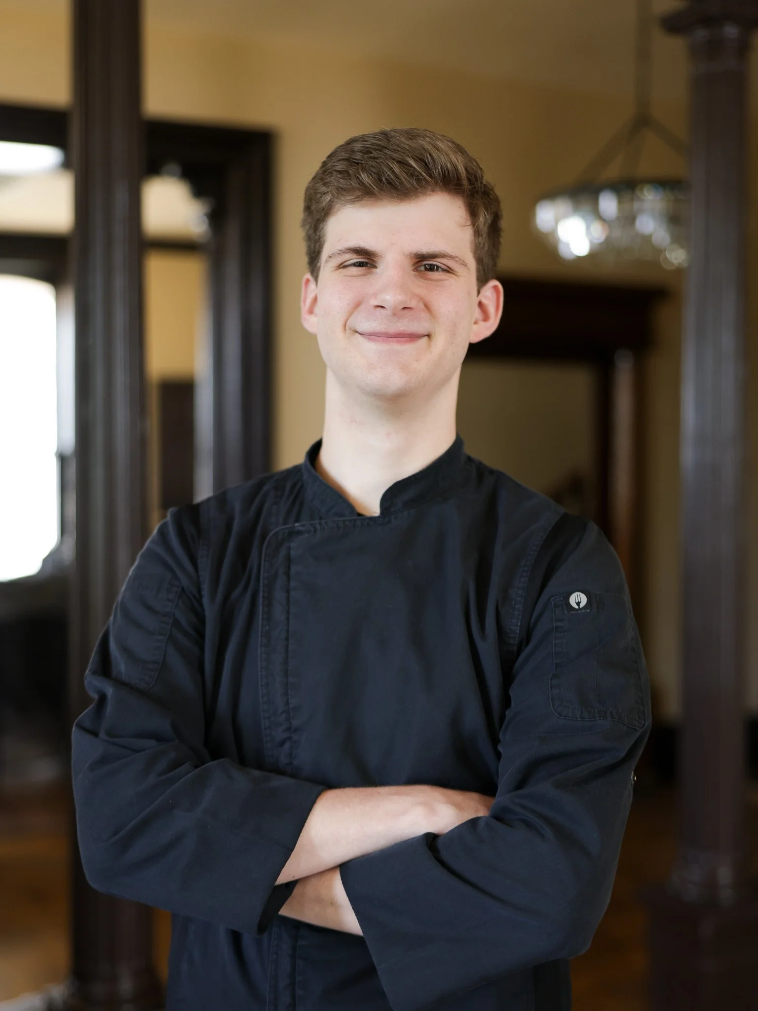Sous Chef at Table 1888 - portrait.