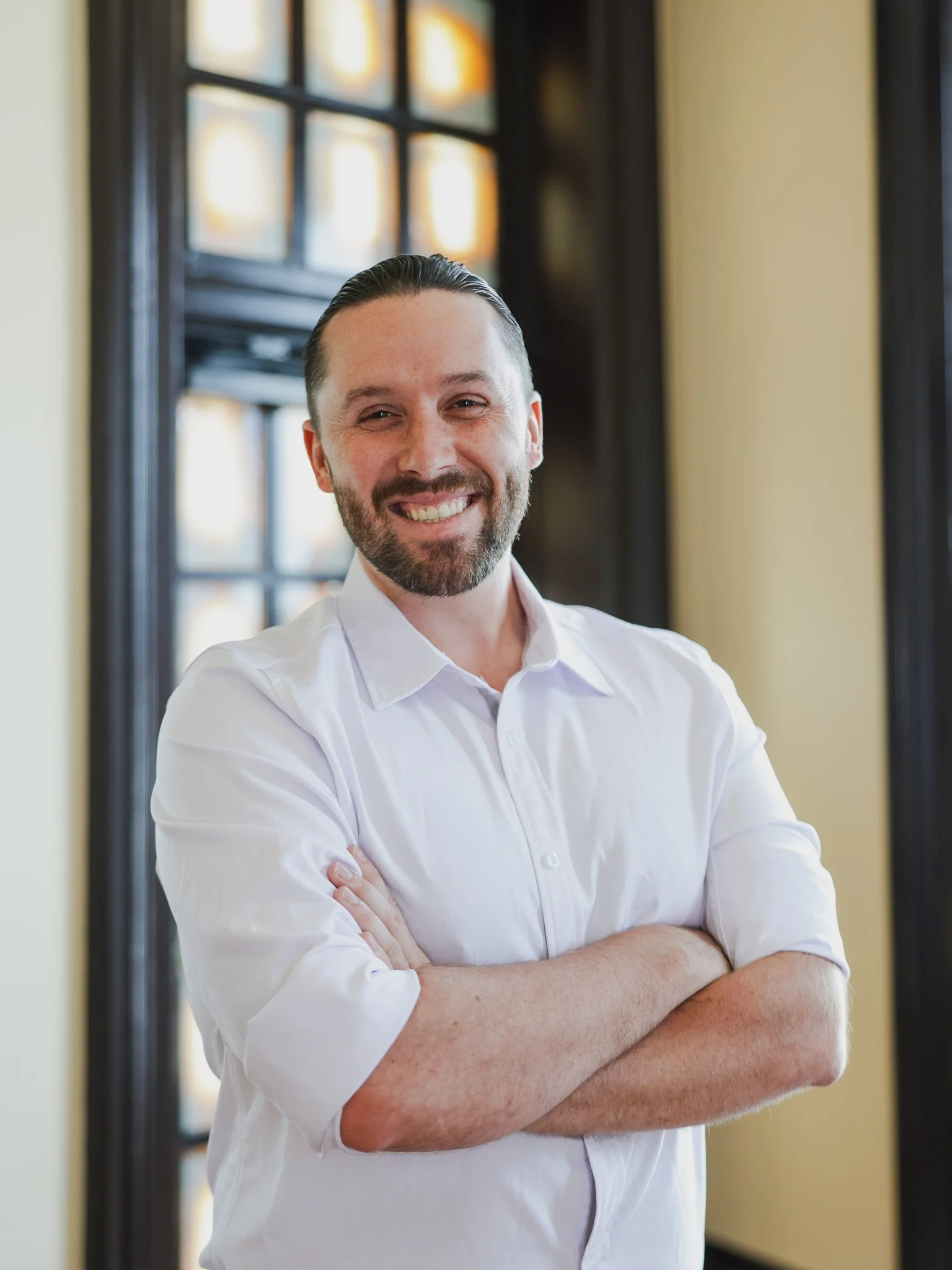 Table 1888 owner Ethan Herman headshot.