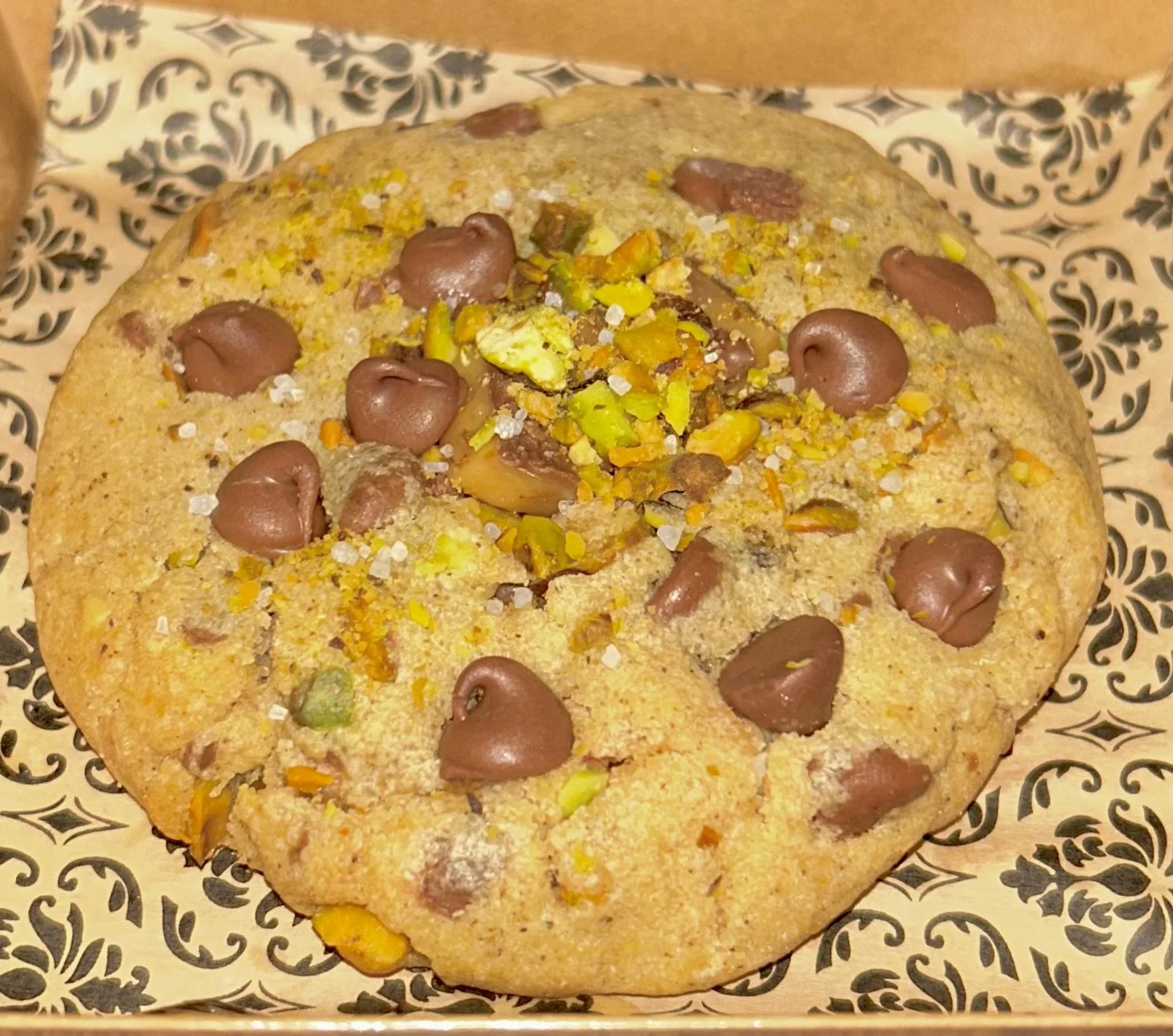 Chocolate Chunk Pistachio Toffee 💚