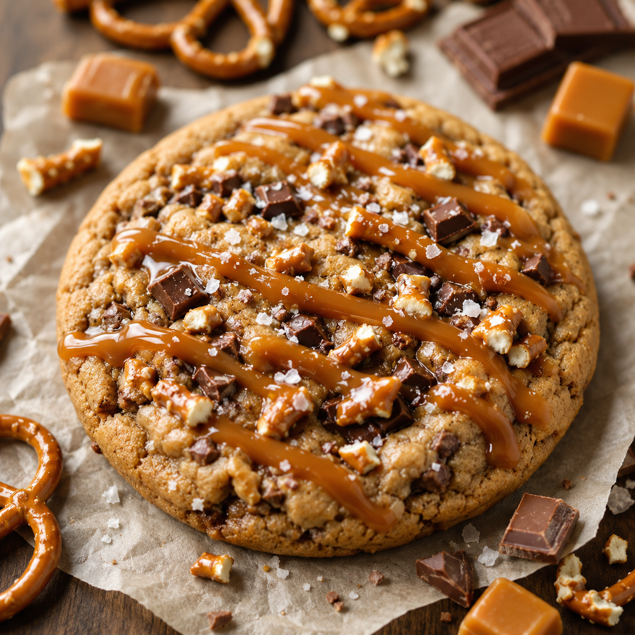 Sea Salt Caramel Pretzel