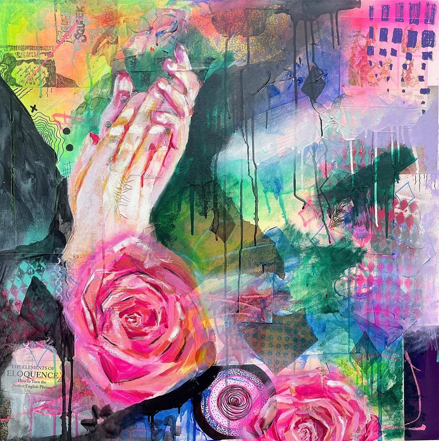 The Elements of Eloquence

Mixed Media Acrylic and Oil on Gallery Wrapped Canvas

Size: 30 x 30

2021