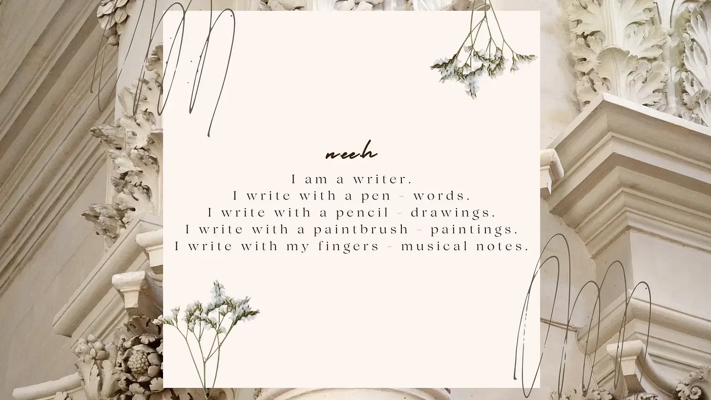 I Used To Be A Writer