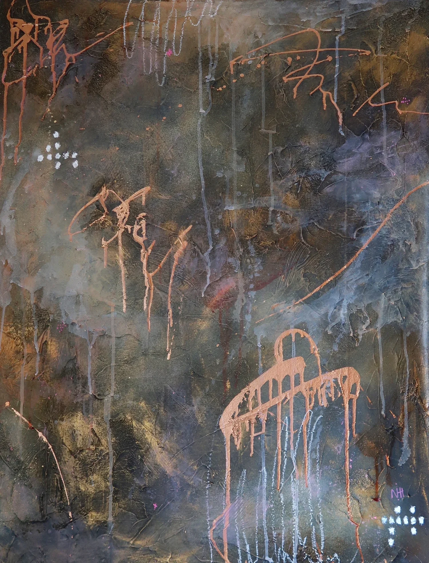 In a Dream of a Dream

Mixed Media on Unstretched Canvas

Size: 39 x 30

Year: 2023