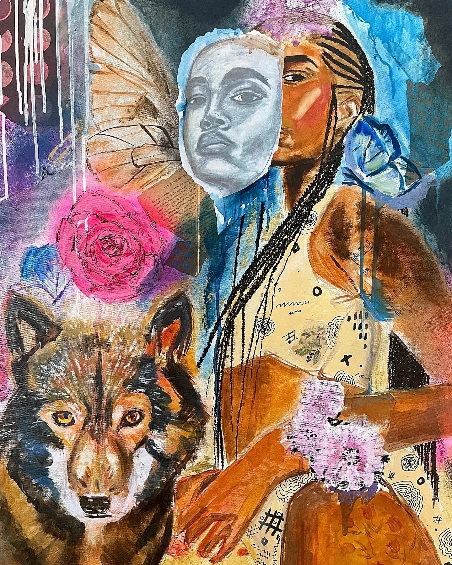 The Story of The Forester

Mixed Media Acrylic and Oil on Gallery Wrapped Canvas

Size: 30 x 24

2021