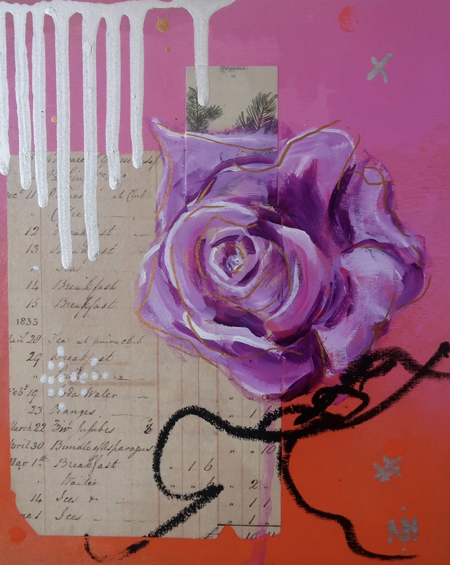 Ethereal 

Mixed Media Acrylic on Wood Canvas Panel

Size: 8 x 10

2023