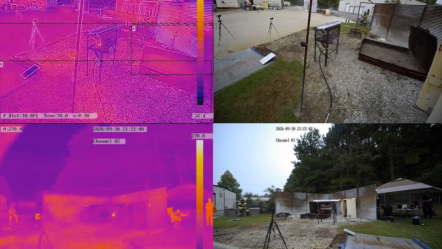 Troman’s Trident demonstrates ability to extinguish bus battery fire in live-fire testing
