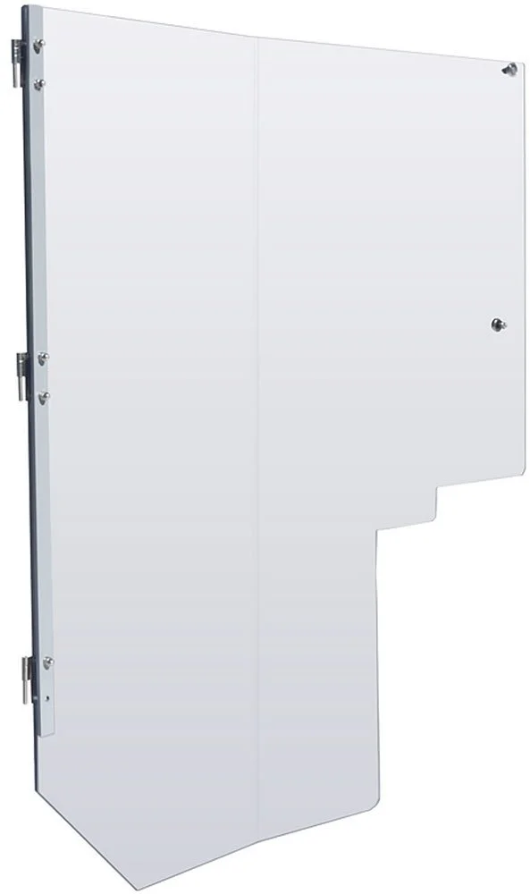 TransitGuard DriverBarrier protecting a transit bus operator while preserving visibility and access.