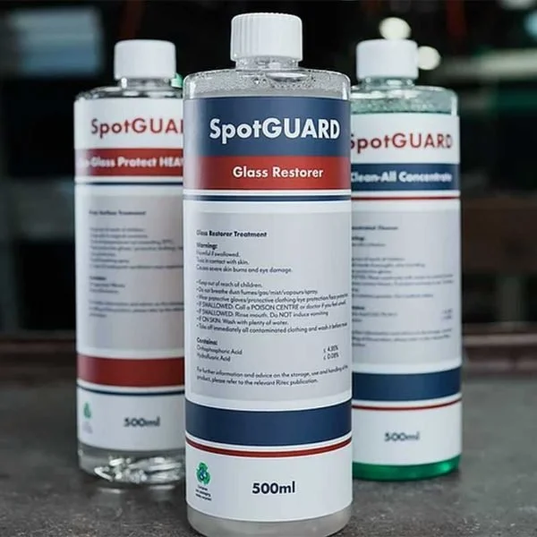 TransitGuard SpotGUARD glass treatment