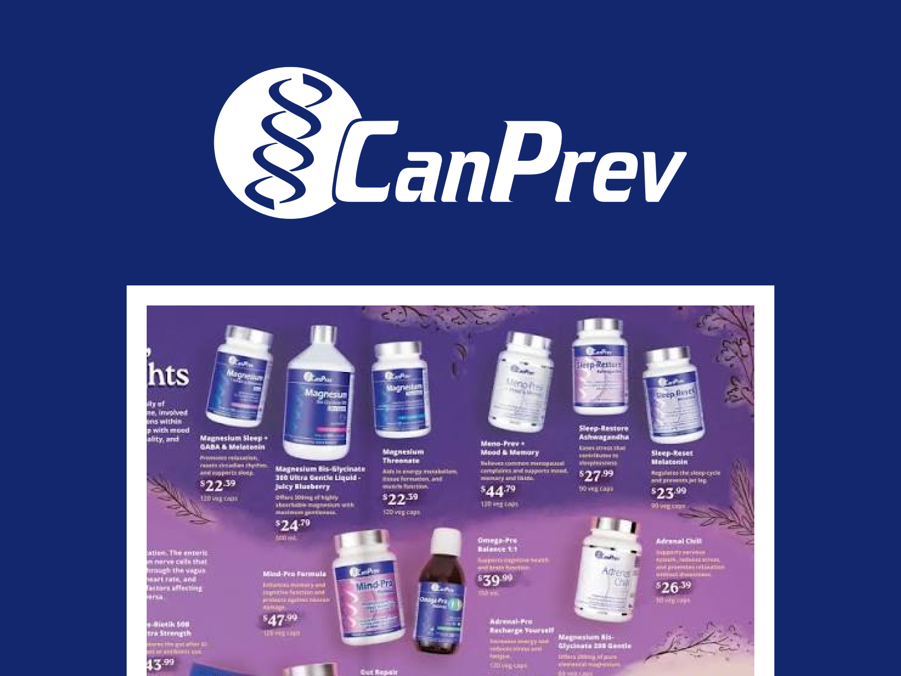 CanPrev Flyer