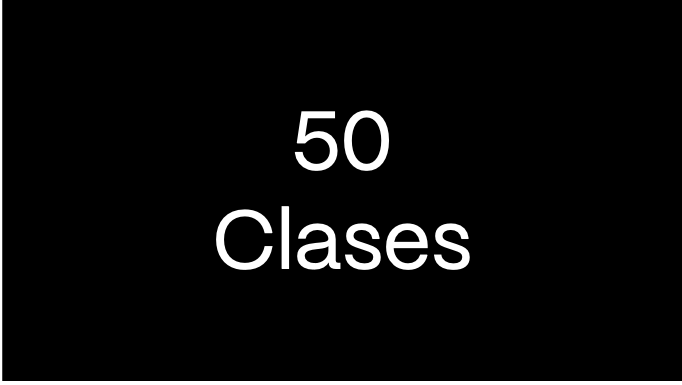 COSTO X CLASE $123

VIGENCIA 150 DÍAS
$6,150