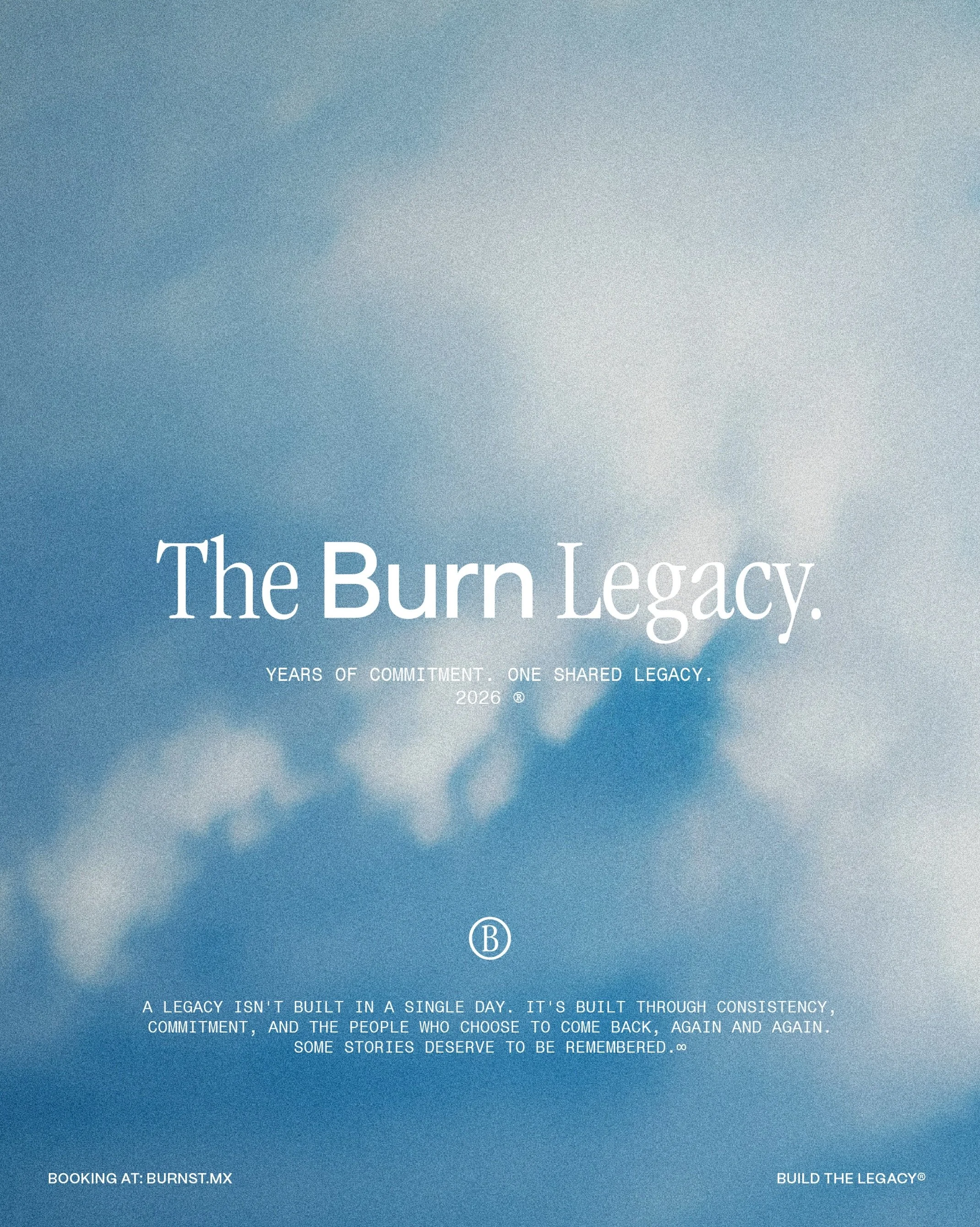 Years of commitment. One shared legacy.

Something permanent is coming to Burn 🔥
#theburnlegacy