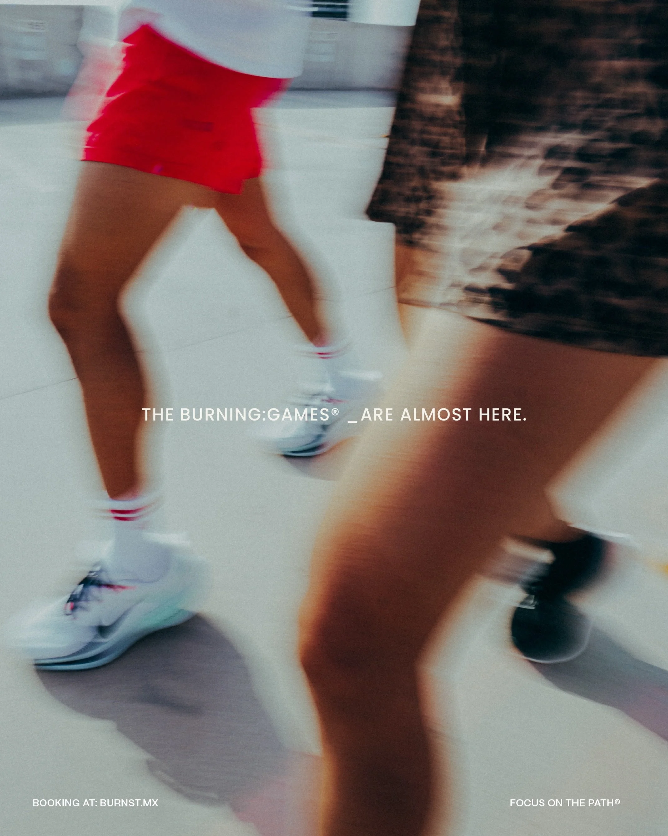 Get ready. The Burning Games are coming back stronger than ever. 🔥

BOOK NOW🔥
Inicia: 18:MAYO:2026

📋 BASES
Fechas de inscripci&oacute;n 13 -18 de mayo
Inscripci&oacute;n al comprar un paquete 30,40 o 50 clases o m&aacute;s*
Inicio de Burning Game
