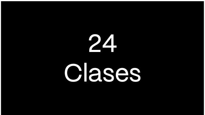 COSTO X CLASE $125

VIGENCIA 35 DÍAS
$3,000