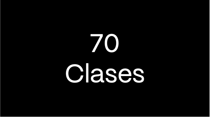 COSTO X CLASE $111

VIGENCIA 200 DÍAS
$7,800