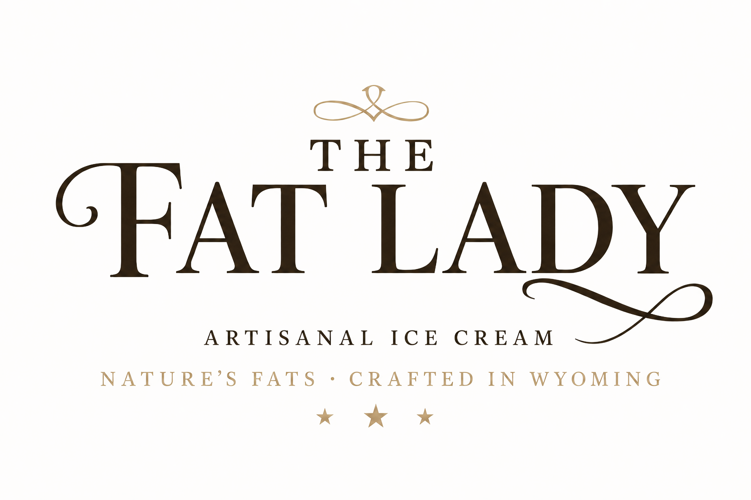 THE FAT LADY - Artisanal Ice Cream - Nature's Fats - Handcrafted in Wyoming