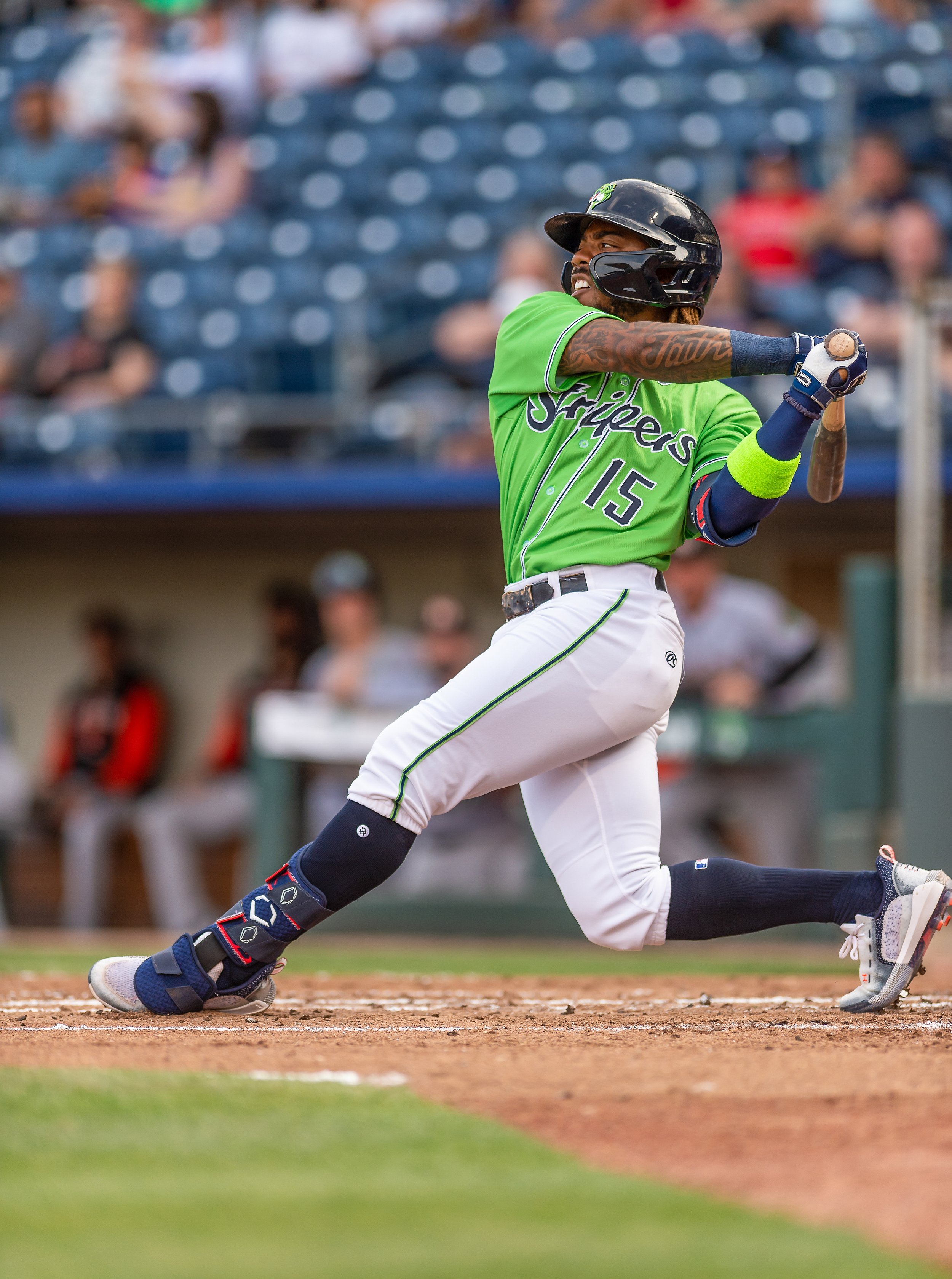 Gwinnett Stripers batter at Coolray Field  - Lawrenceville, GA 