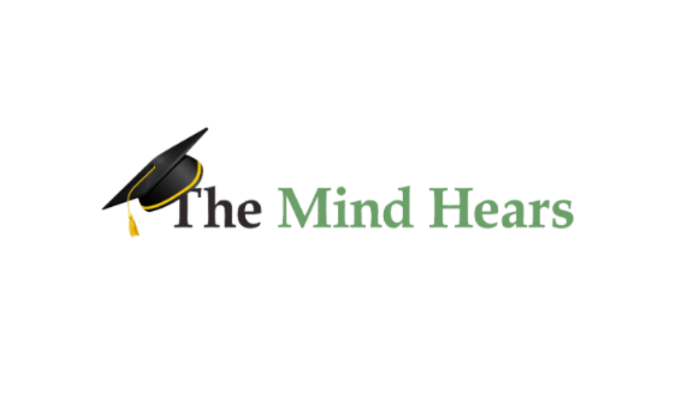 The Mind Hears logo in green on a white background