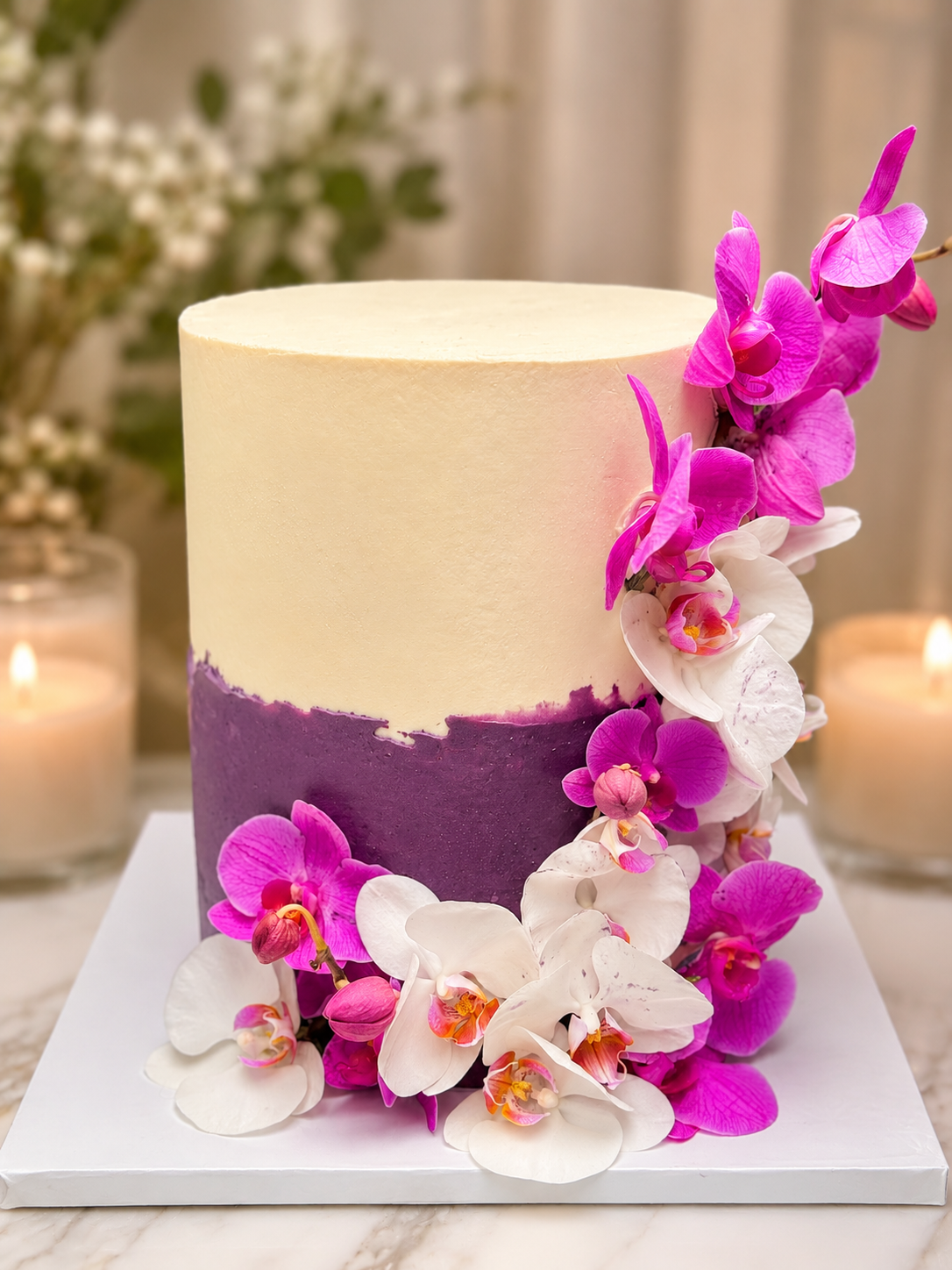 Floral Elegance Cake