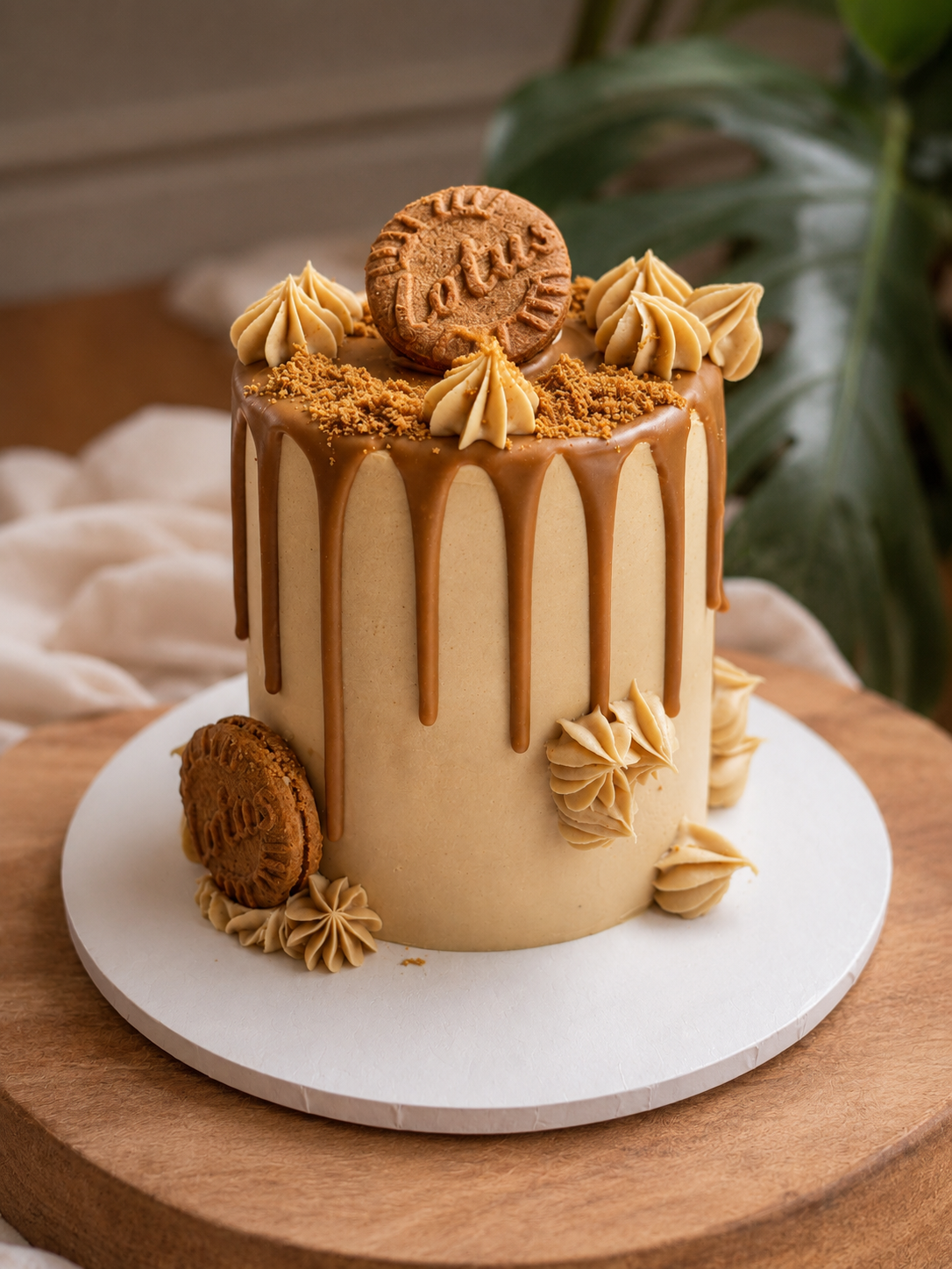 Biscoff Drip Cake