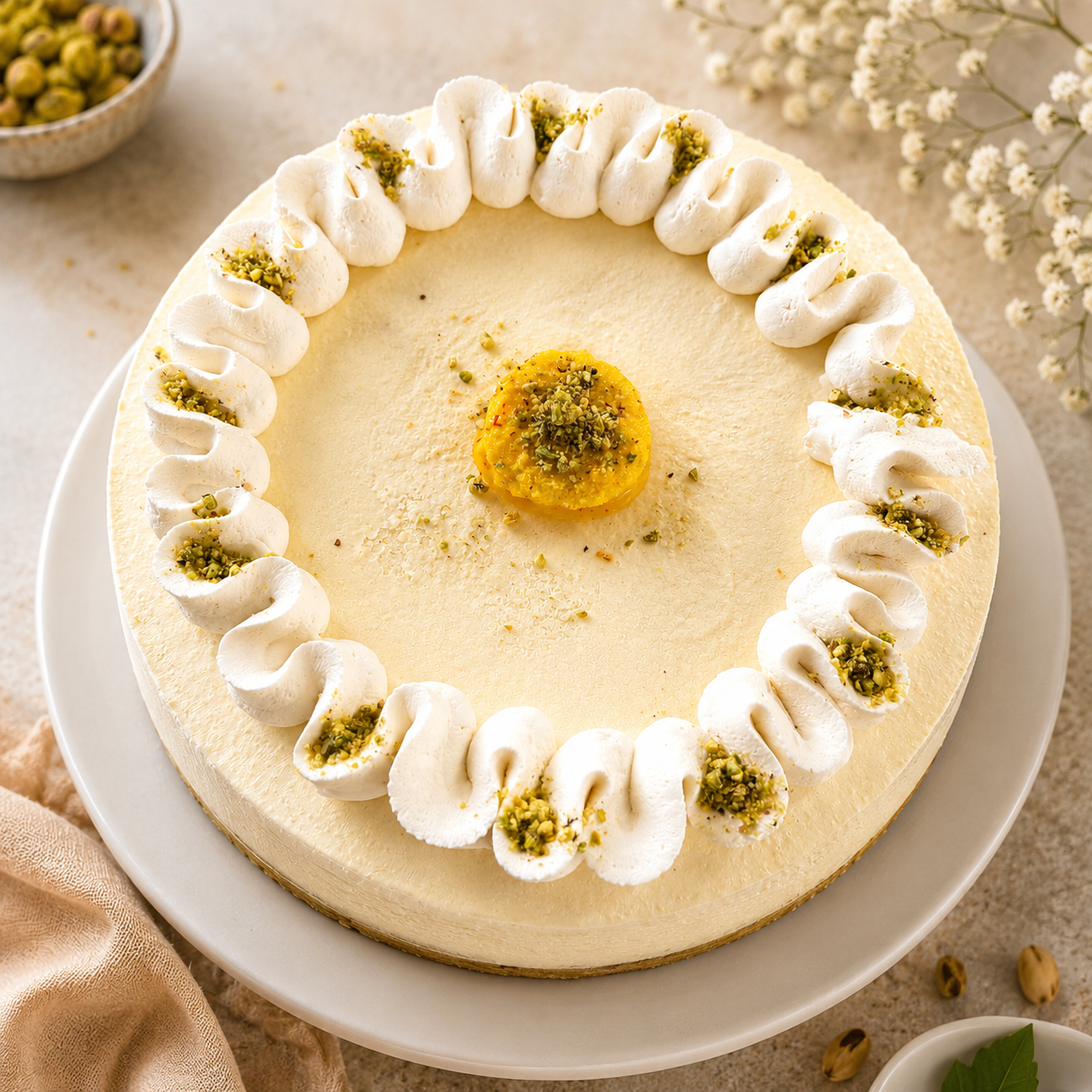 Rasmalai Cheesecake