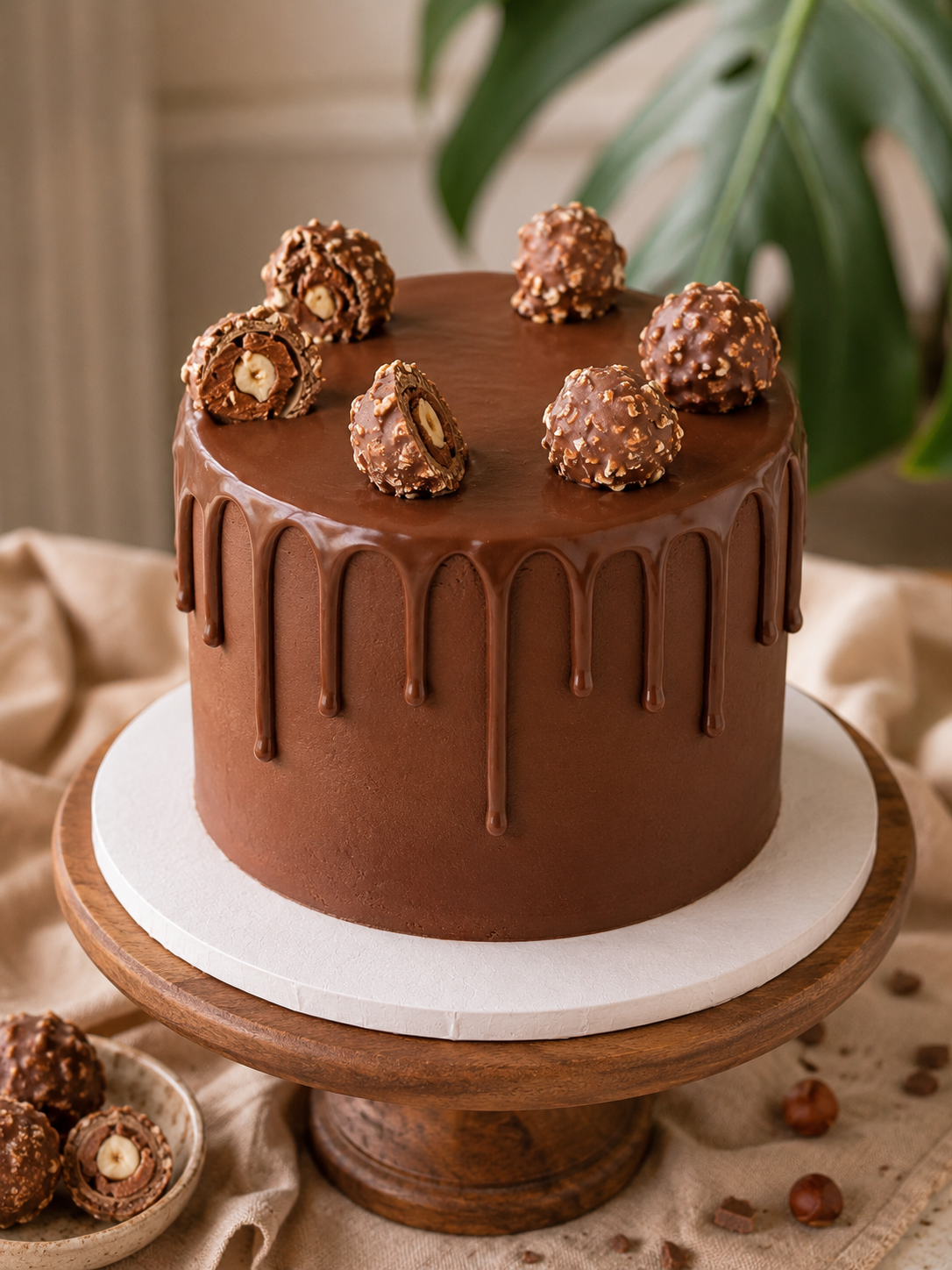 Nutella Drip Cake