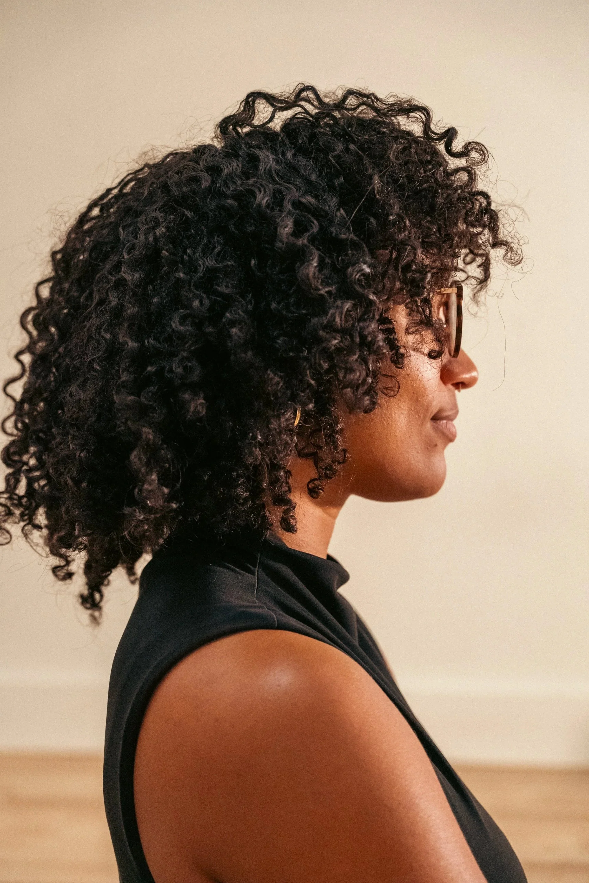 Victoria Rutledge in a one-on-one grief support session