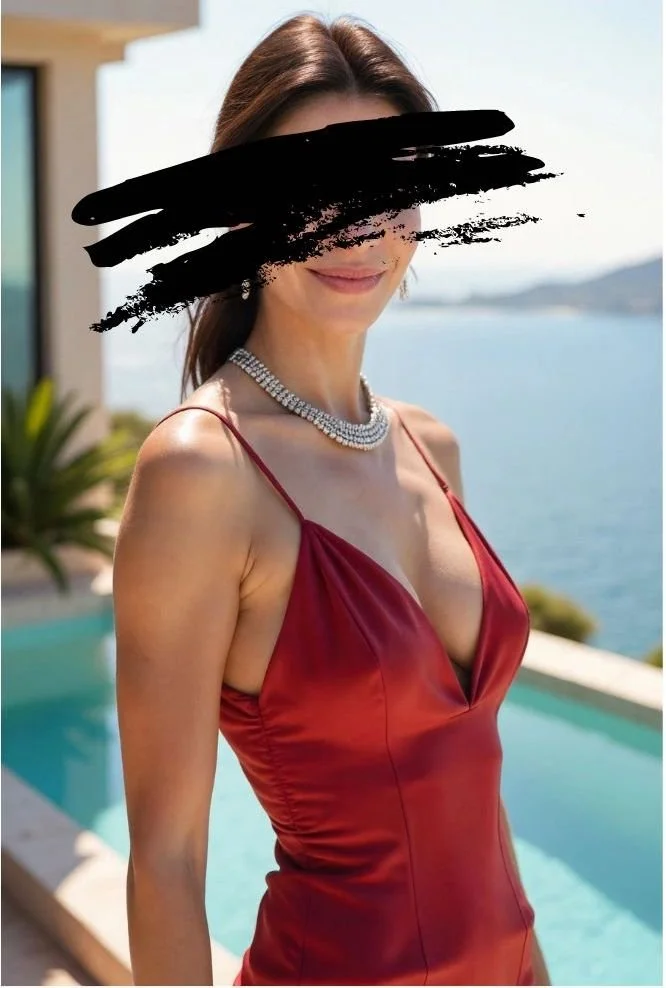 Giulia Bellini Luxury dinner companion in evening dress