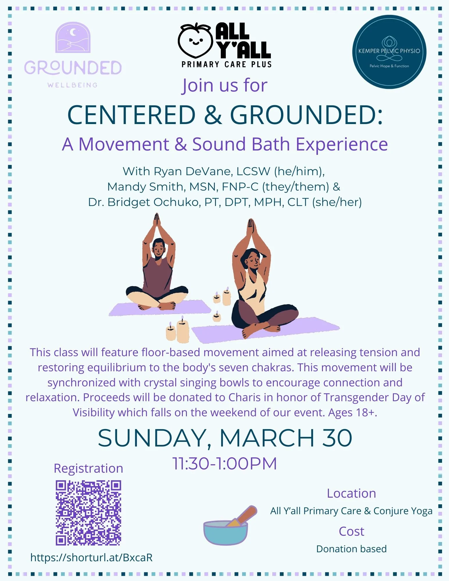Join Us for Centered and Grounded