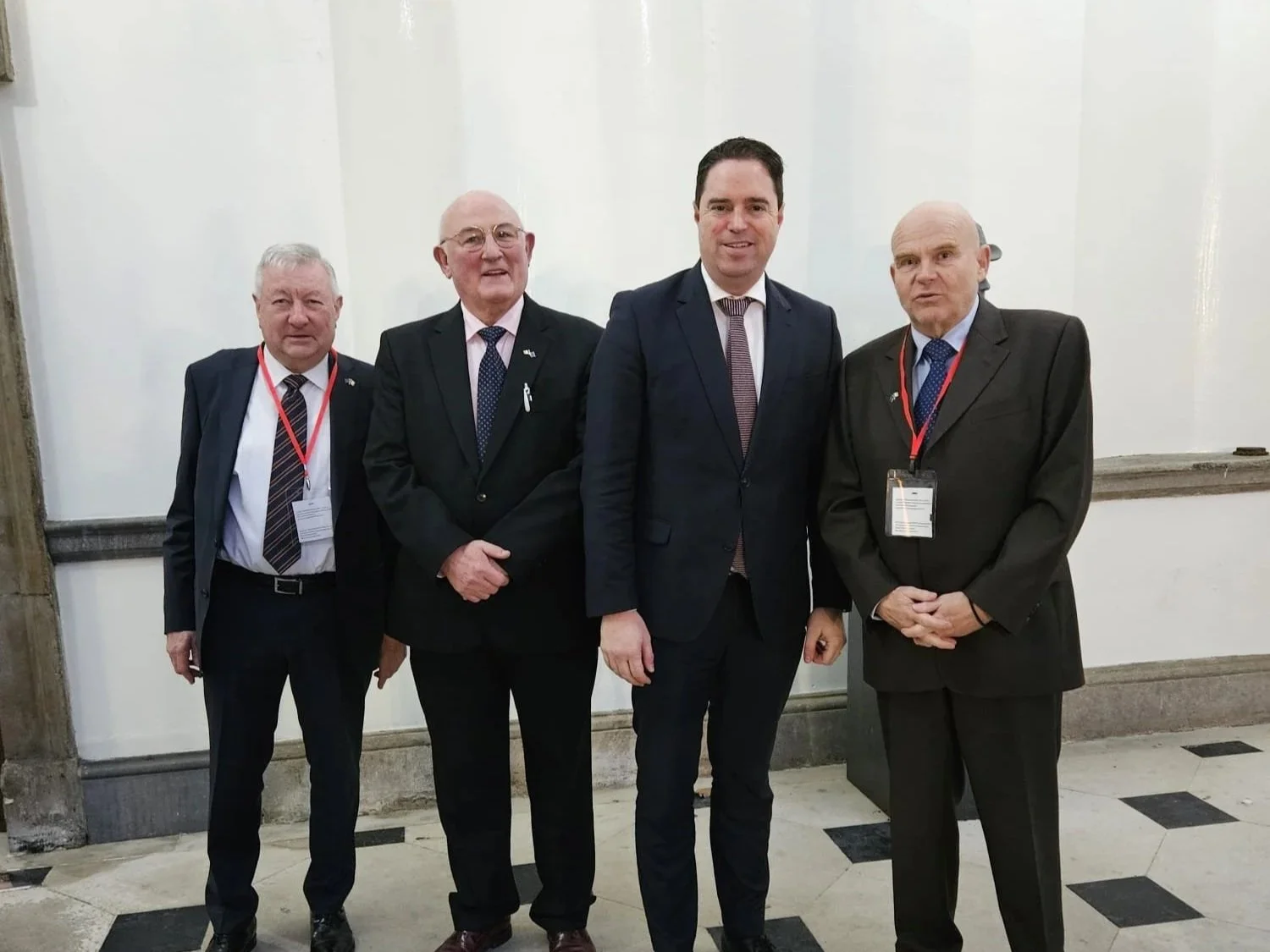 Sean Dunne, ECI, Senator Gerard Craughwell, Independent Senator and Patron of the European Chamber of Ireland, Minister Martin Heydon - Minister for Agriculture, Food and the Marine with Ralf Lissek, ECI at European Chamber of Ireland event, November