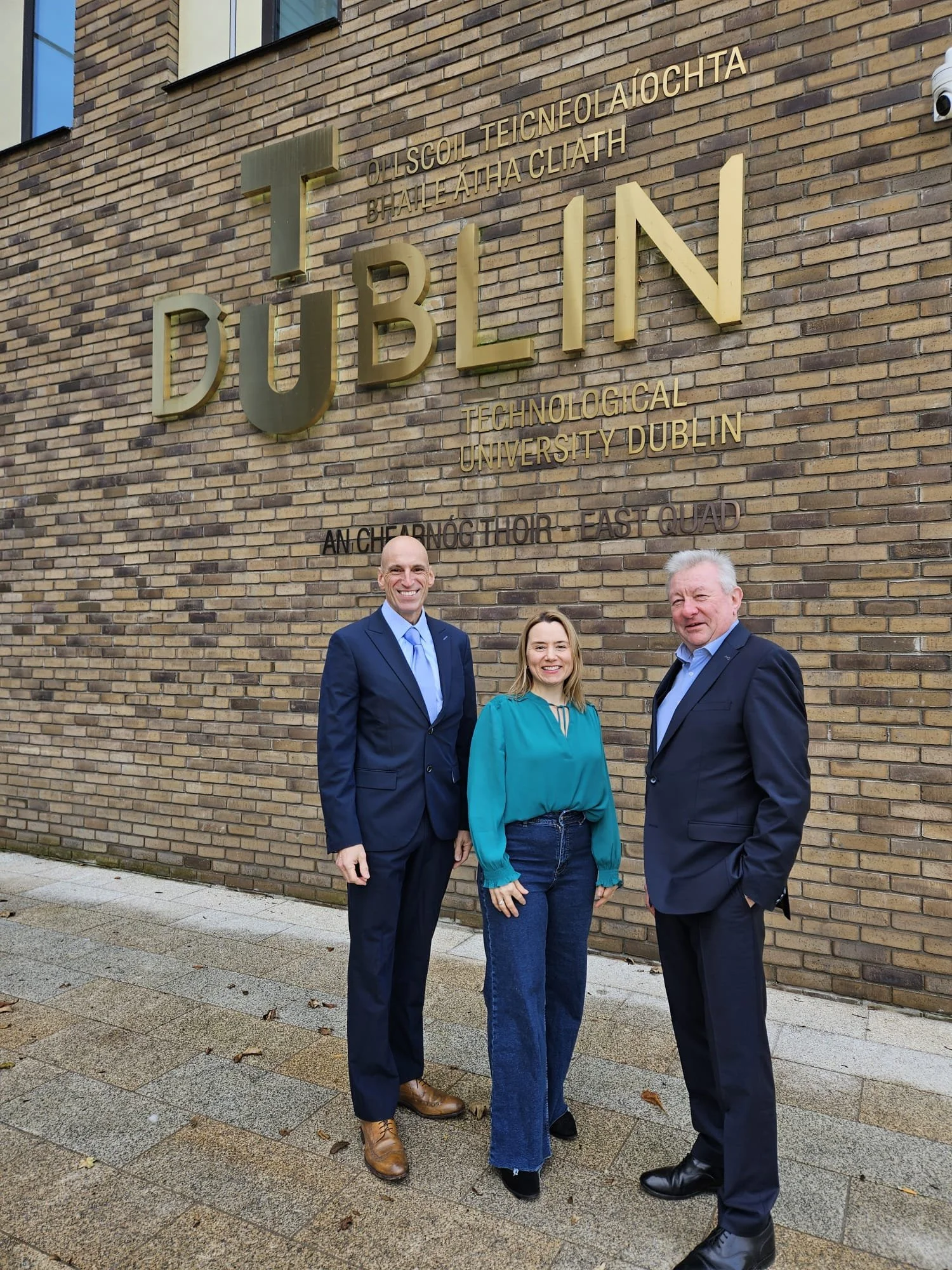 Dr Ralf Burbach, Head of School, School of Tourism and Hospitality Management, TU Dublin, Clare Sheehy, ECI and Sean Dunne, ECI