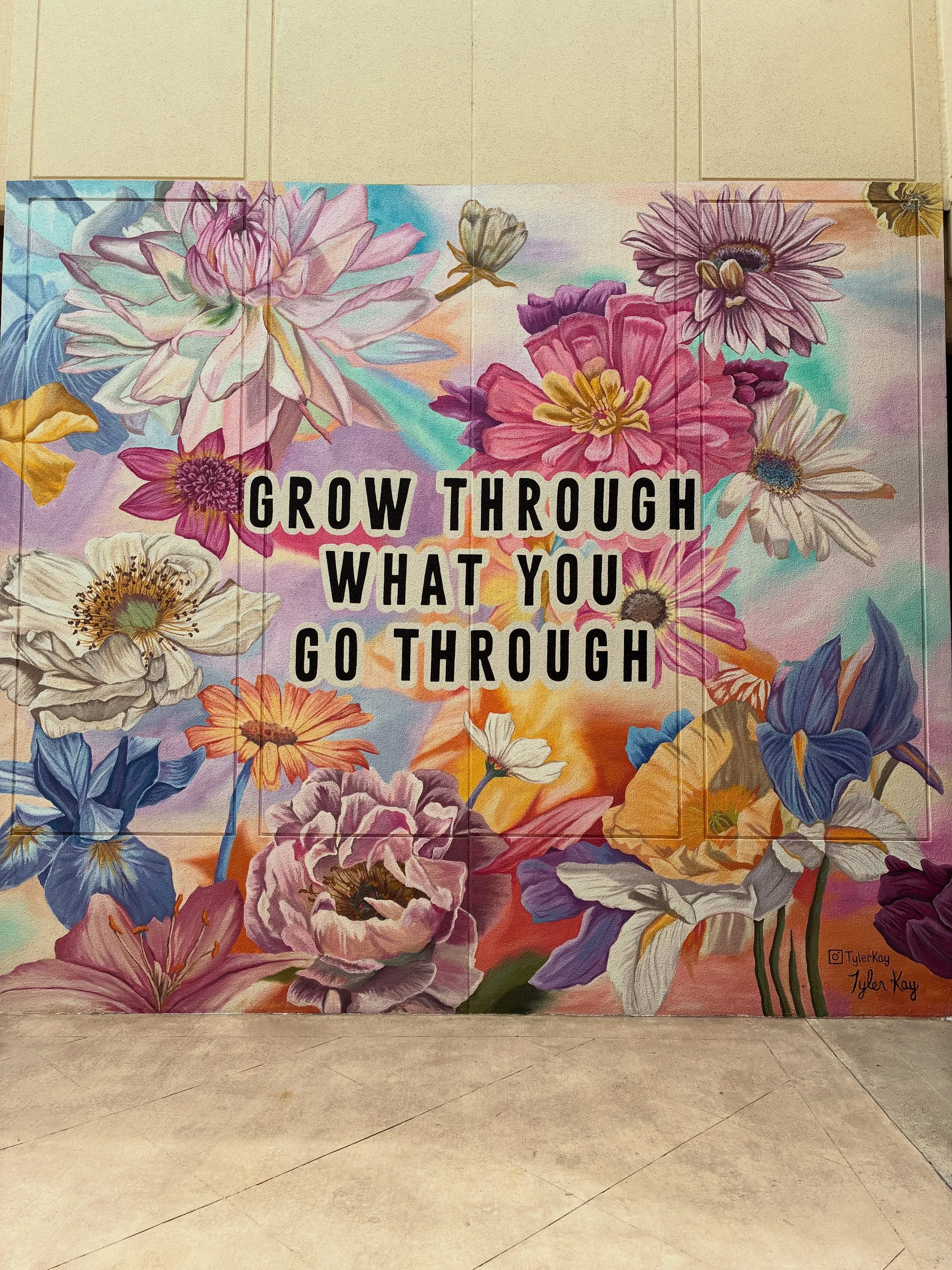 Have you seen this mural? We liked the message.